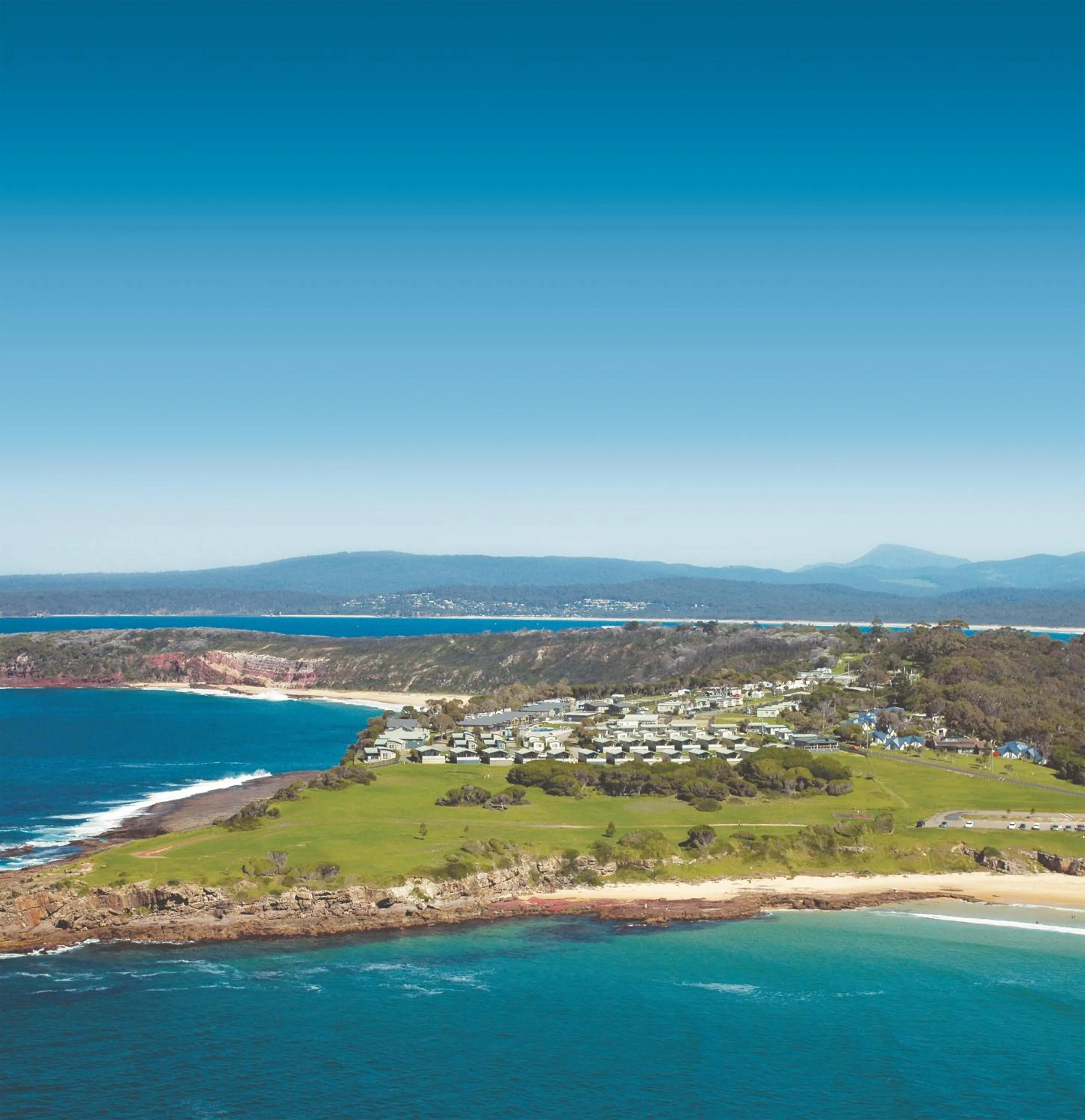 Natural landscape in NRMA Merimbula Beach Holiday Resort