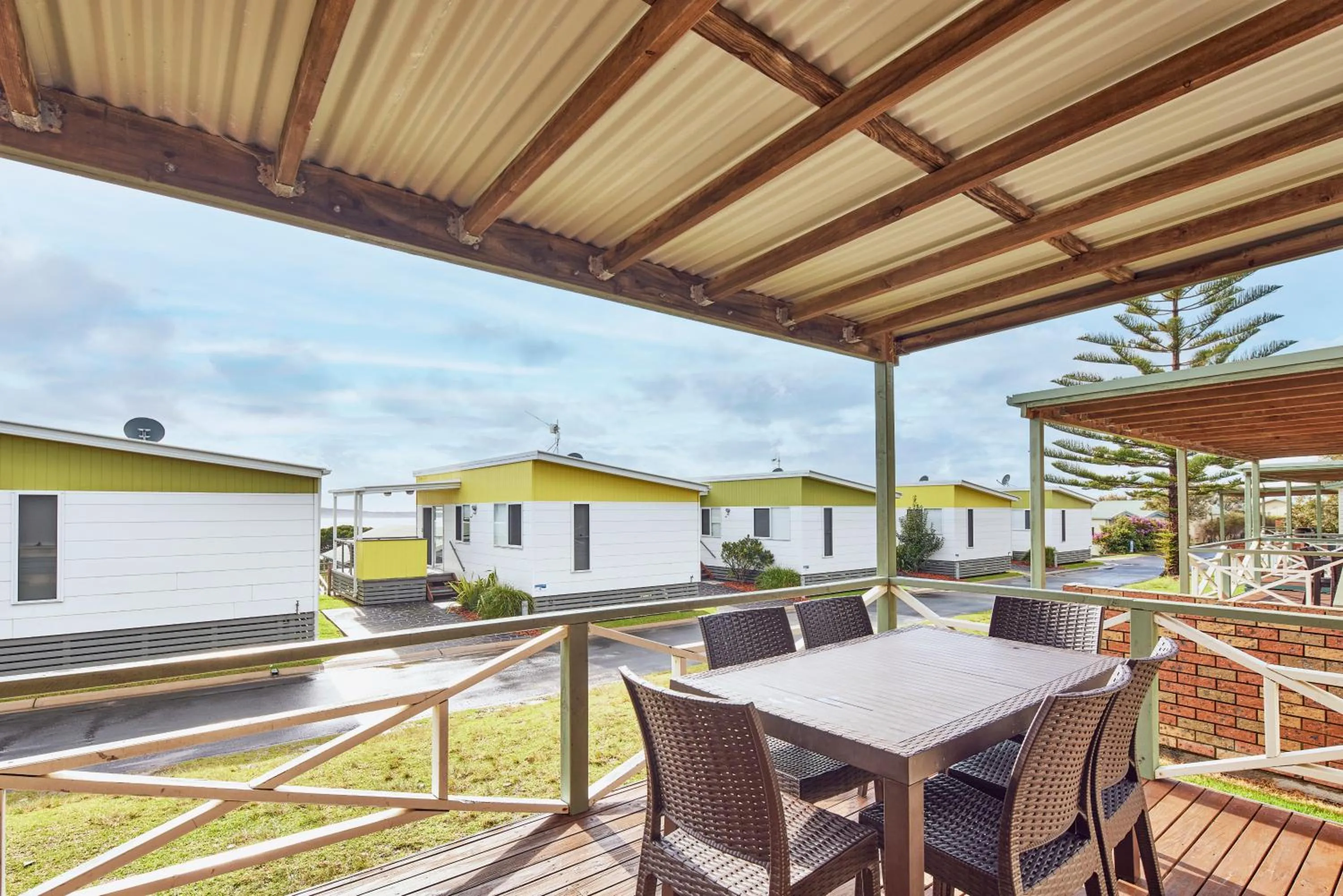 Patio in NRMA Merimbula Beach Holiday Resort