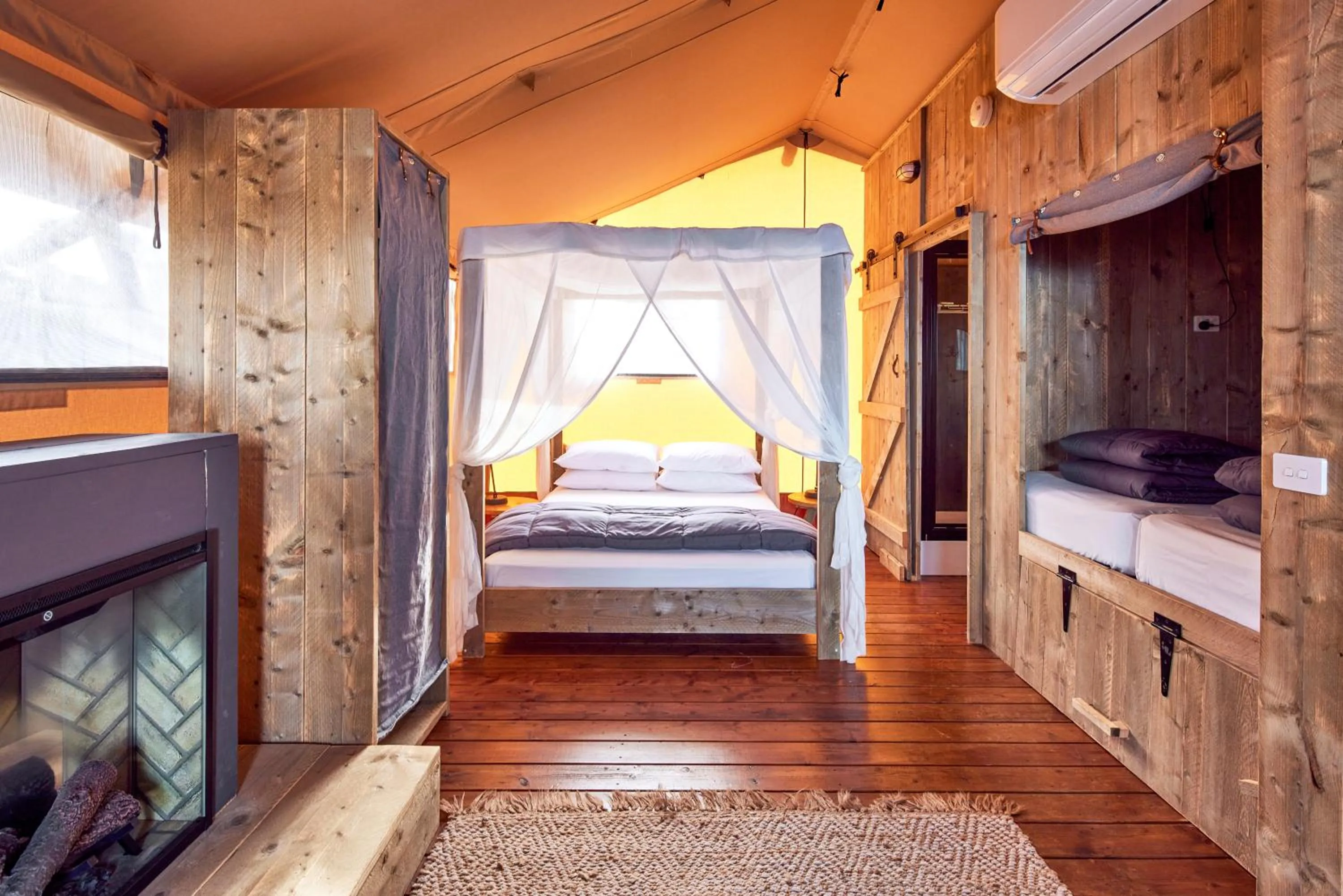 Bedroom, Bed in NRMA Merimbula Beach Holiday Resort