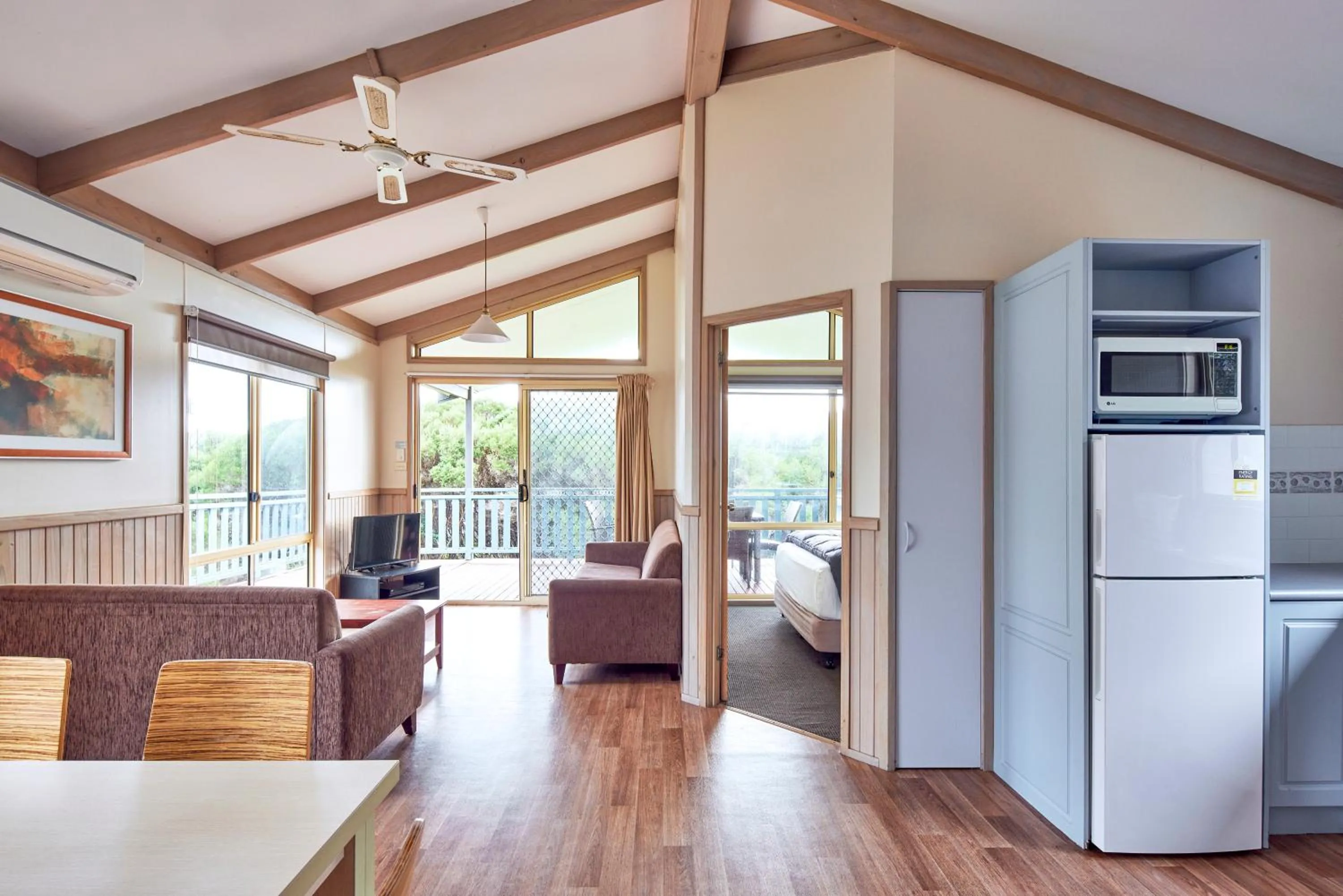 Living room in NRMA Merimbula Beach Holiday Resort