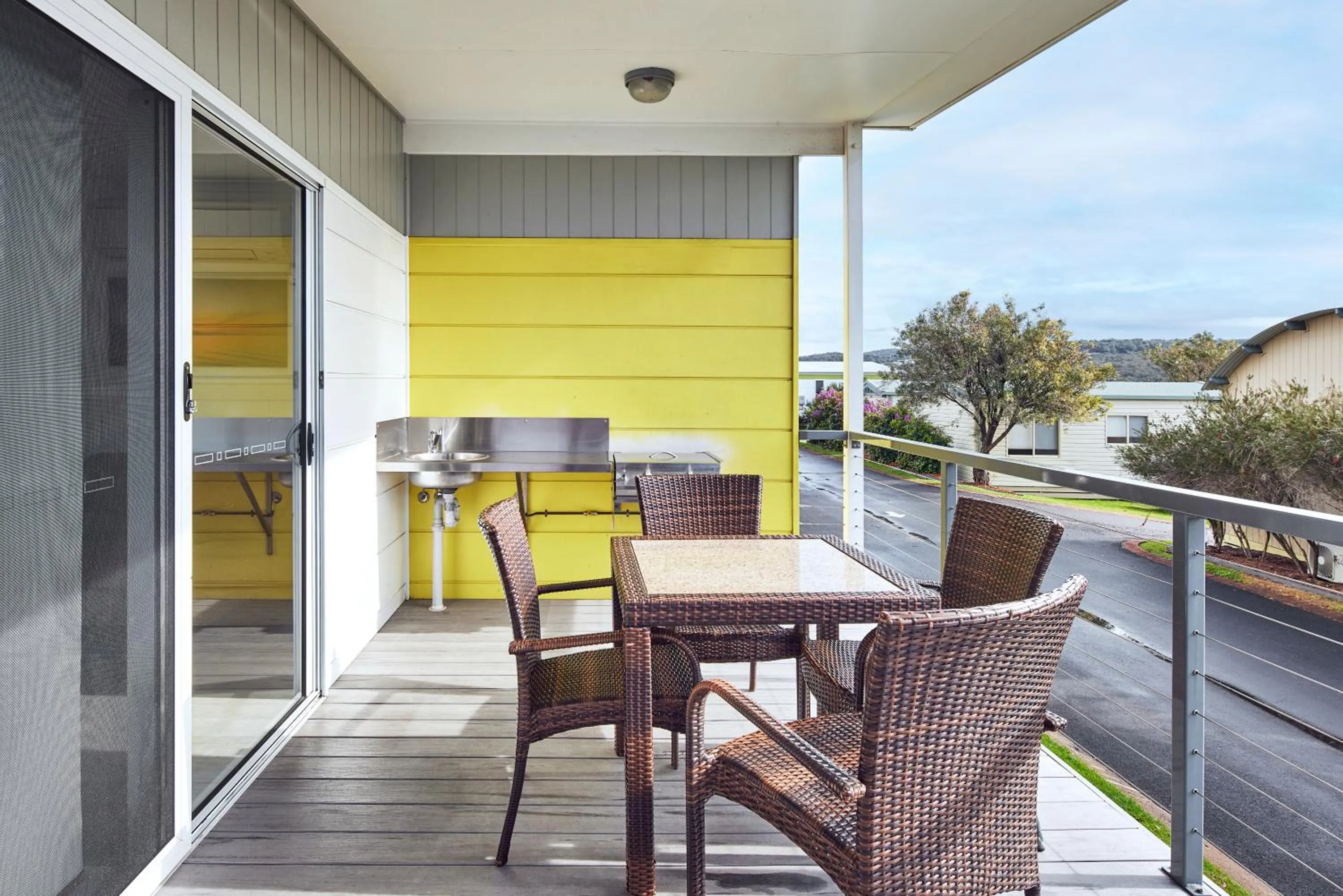 Balcony/Terrace in NRMA Merimbula Beach Holiday Resort