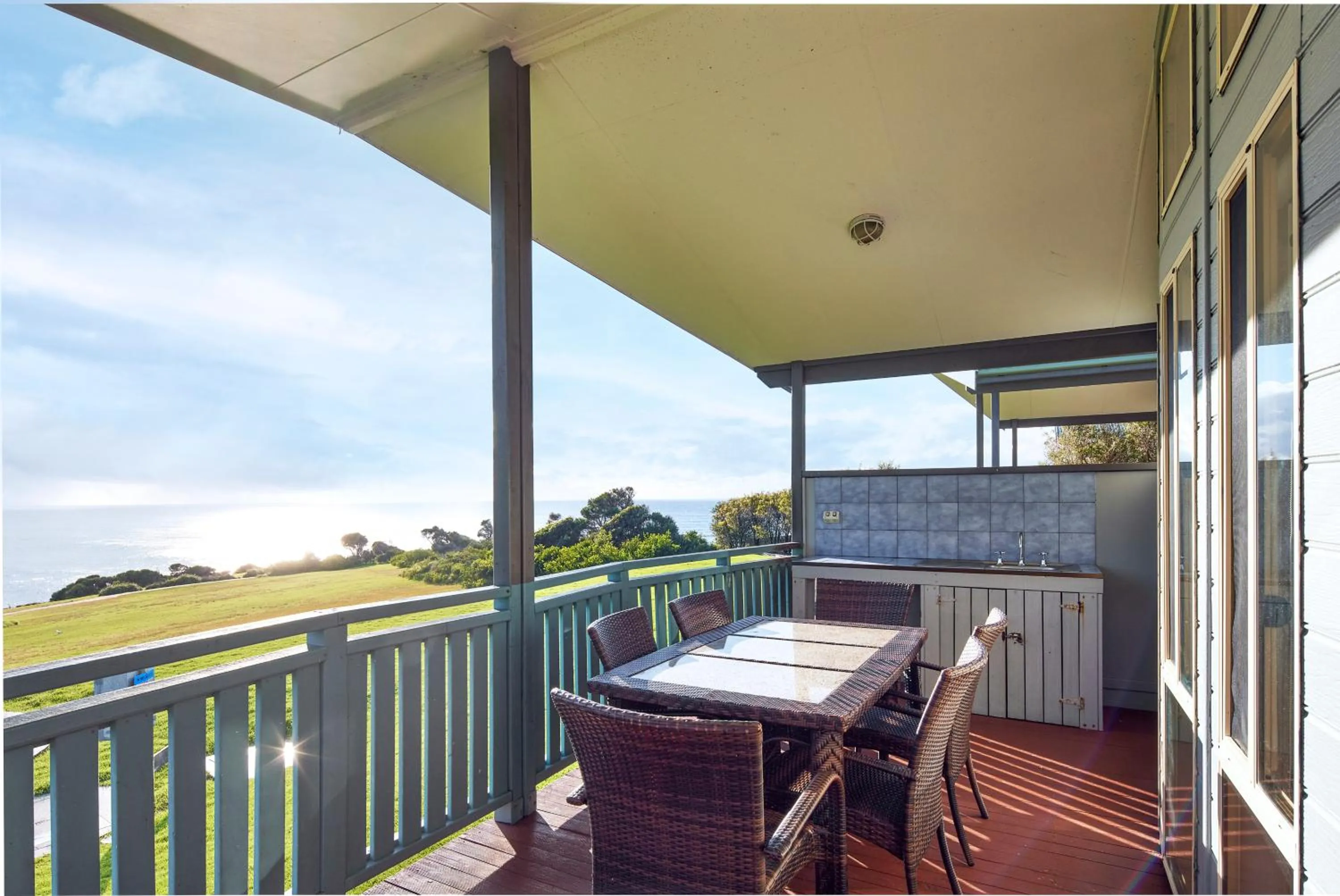 Balcony/Terrace in NRMA Merimbula Beach Holiday Resort