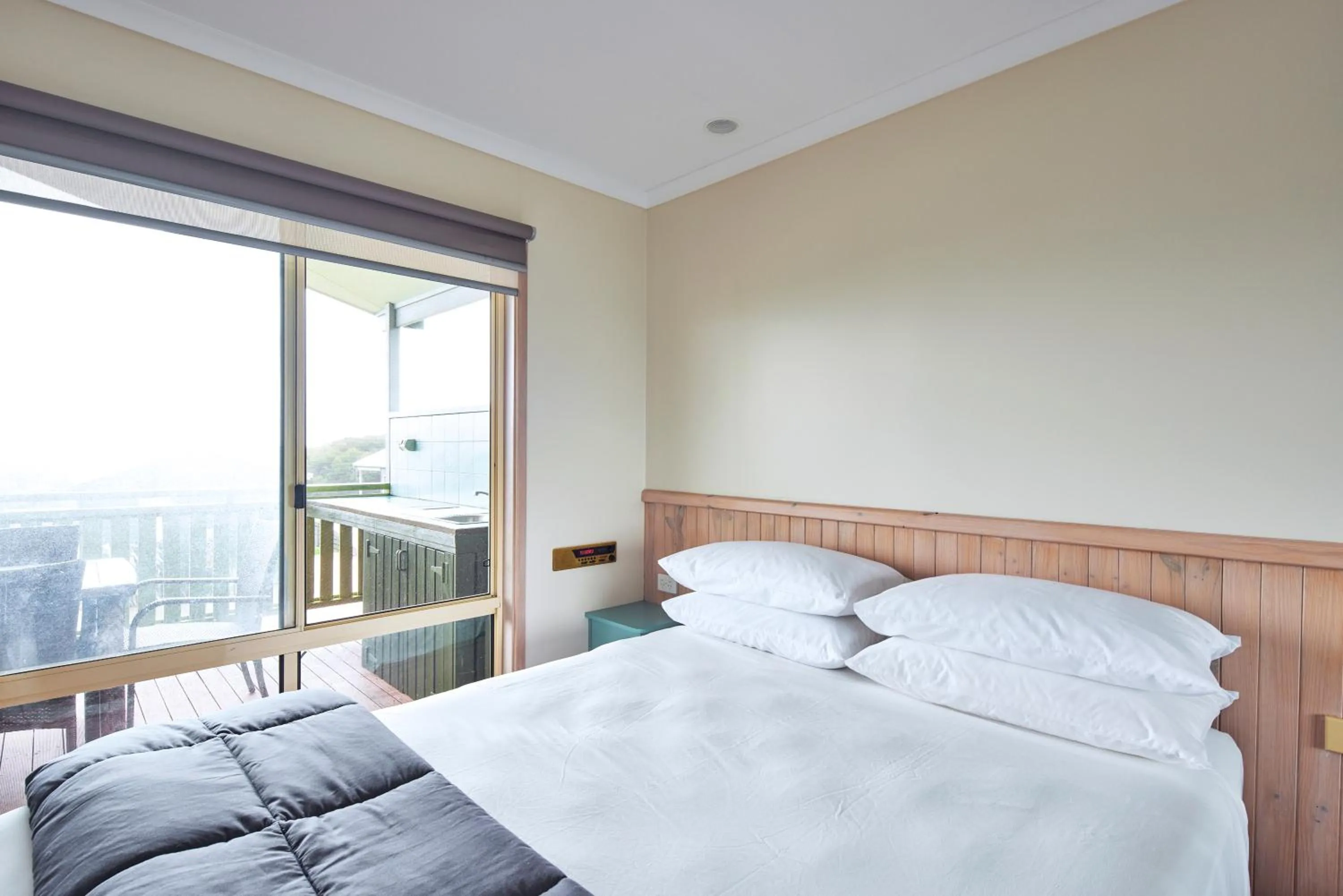 Bedroom, Bed in NRMA Merimbula Beach Holiday Resort