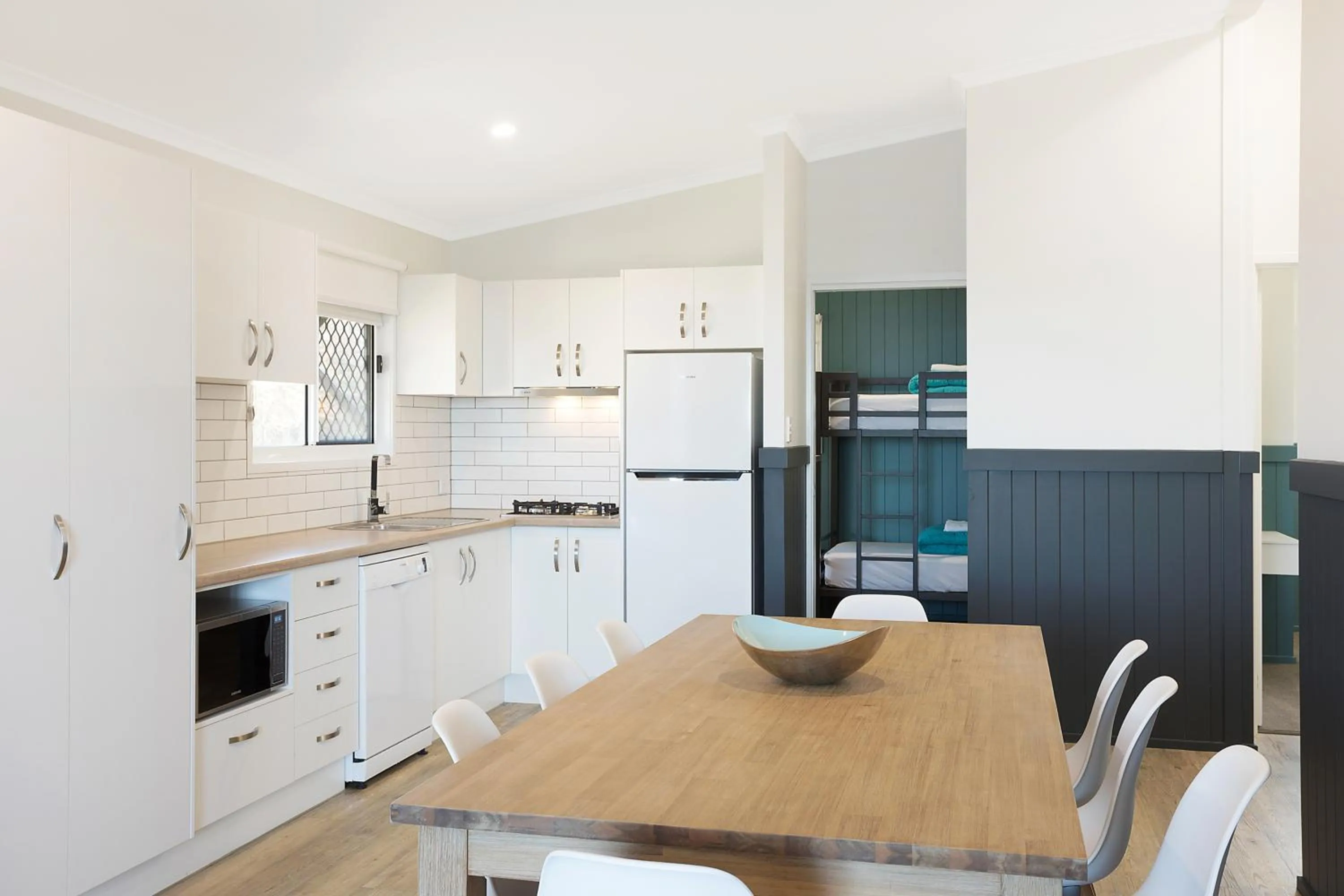 Kitchen or kitchenette in NRMA Merimbula Beach Holiday Resort