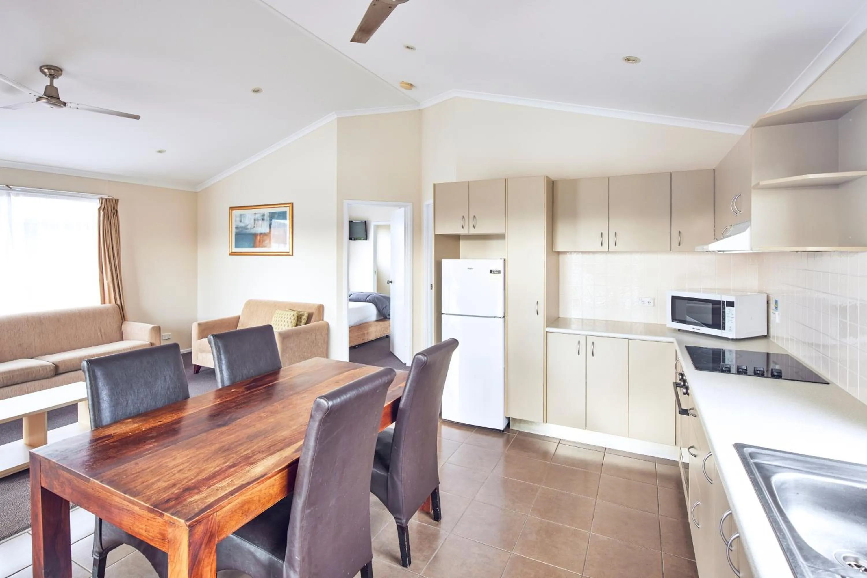 Kitchen or kitchenette in NRMA Merimbula Beach Holiday Resort
