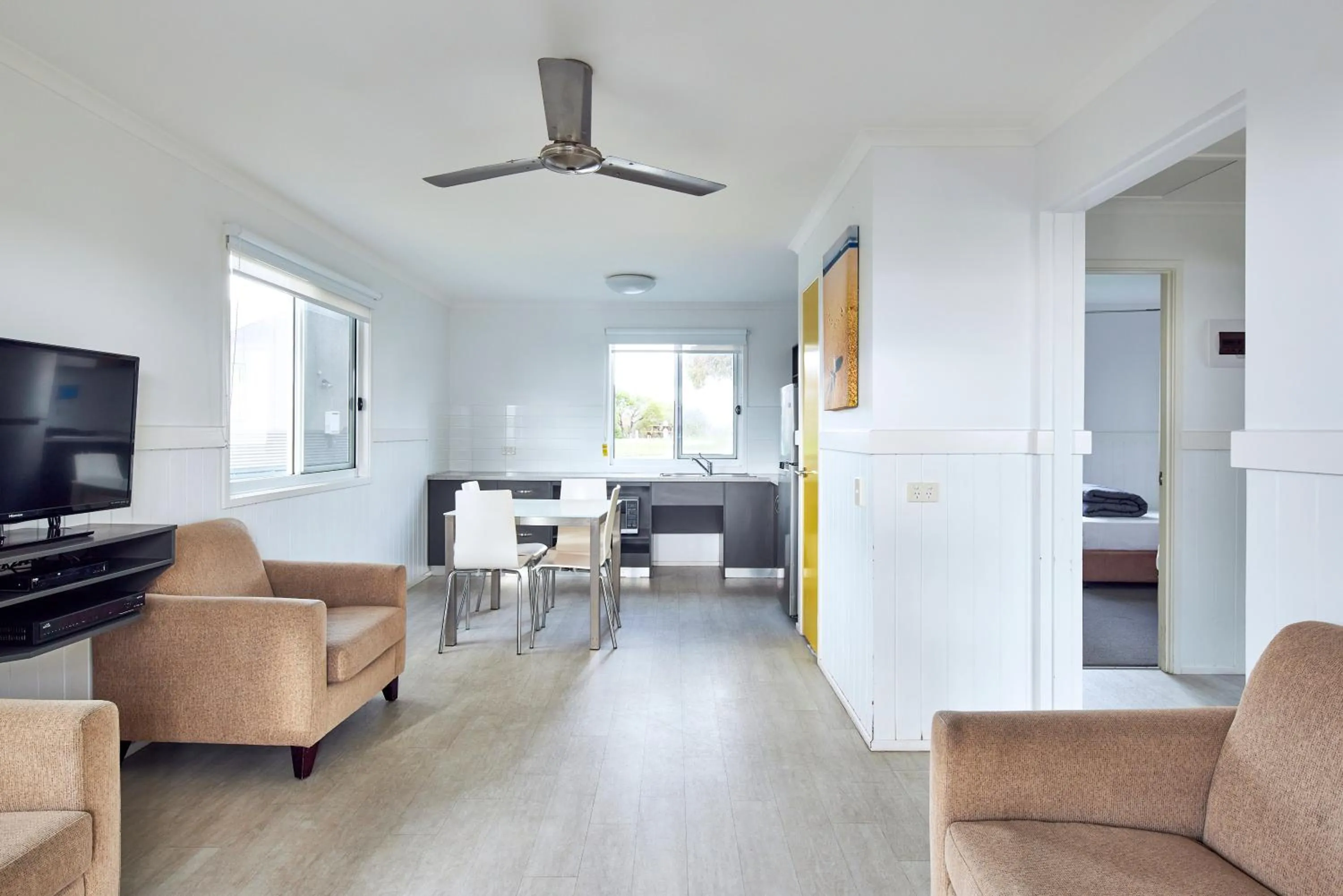Dining area in NRMA Merimbula Beach Holiday Resort