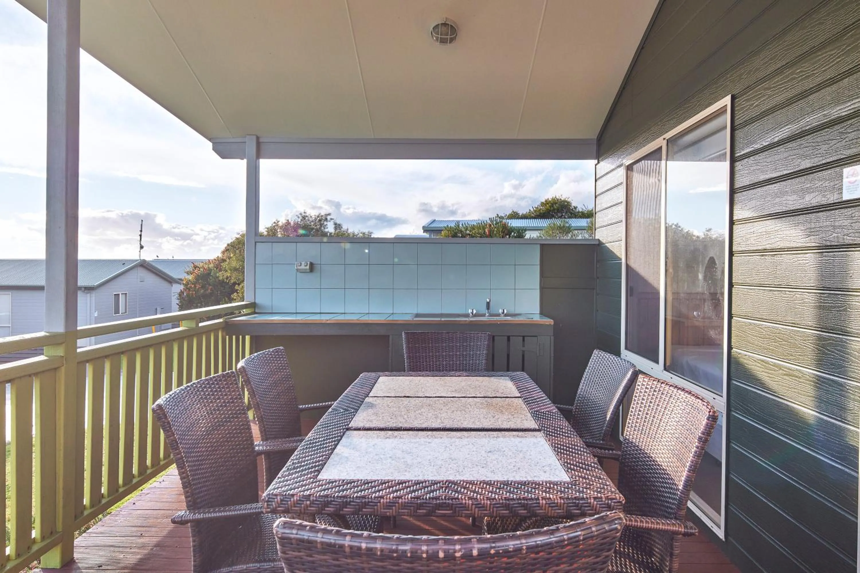 Balcony/Terrace in NRMA Merimbula Beach Holiday Resort
