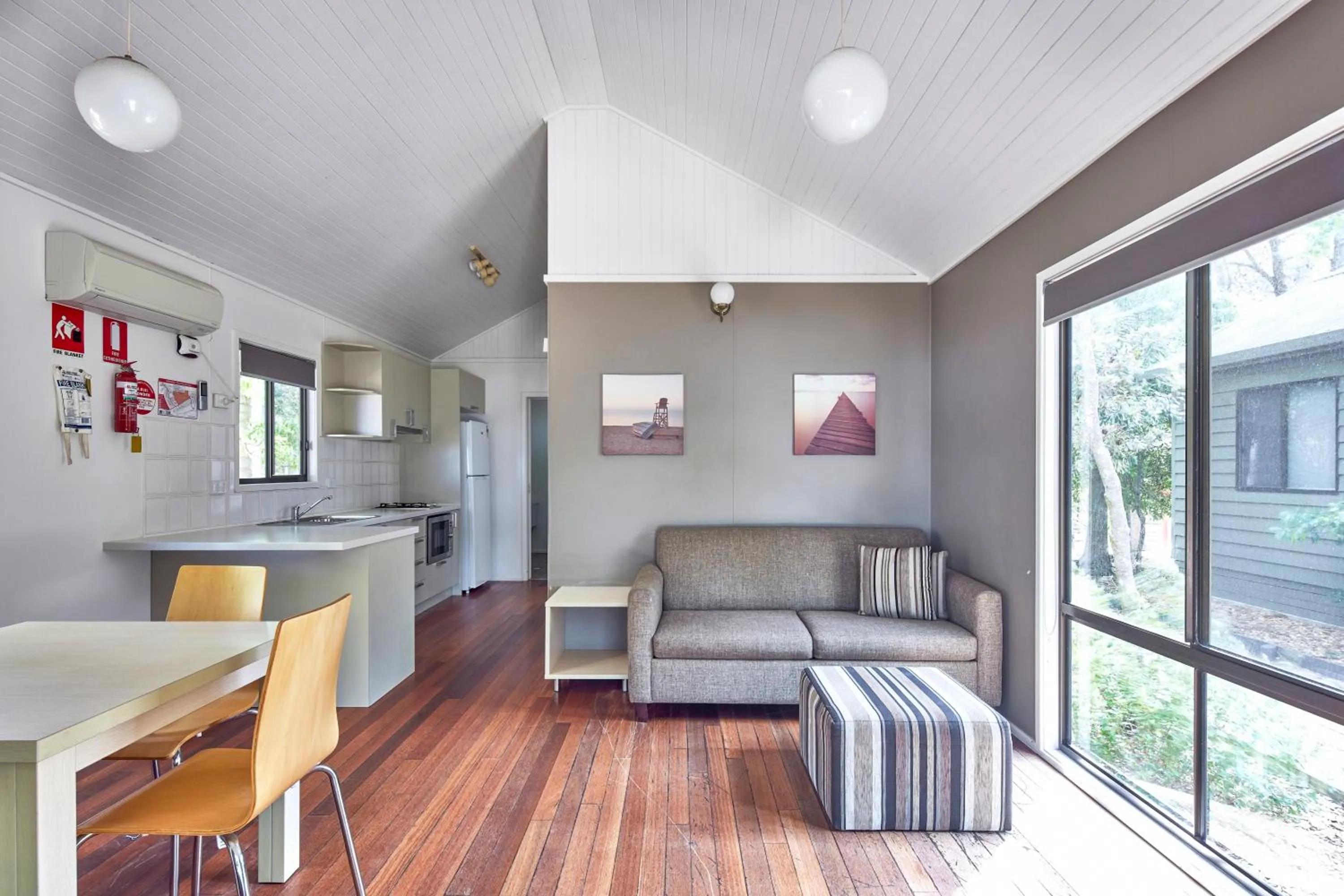 Living room in NRMA Murramarang Beachfront Holiday Resort