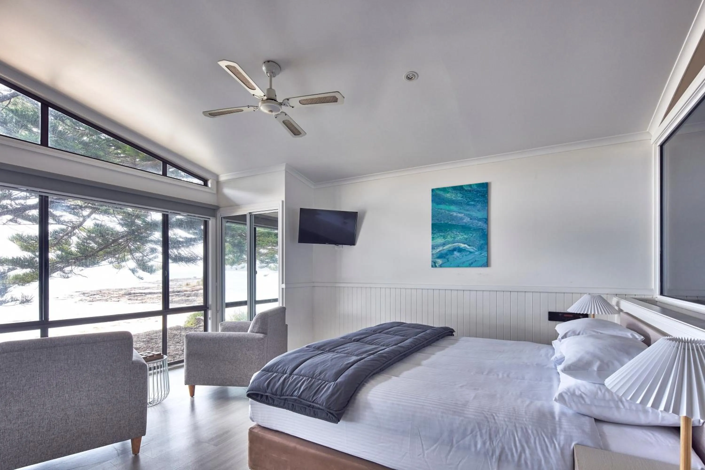 Bedroom, Bed in NRMA Murramarang Beachfront Holiday Resort