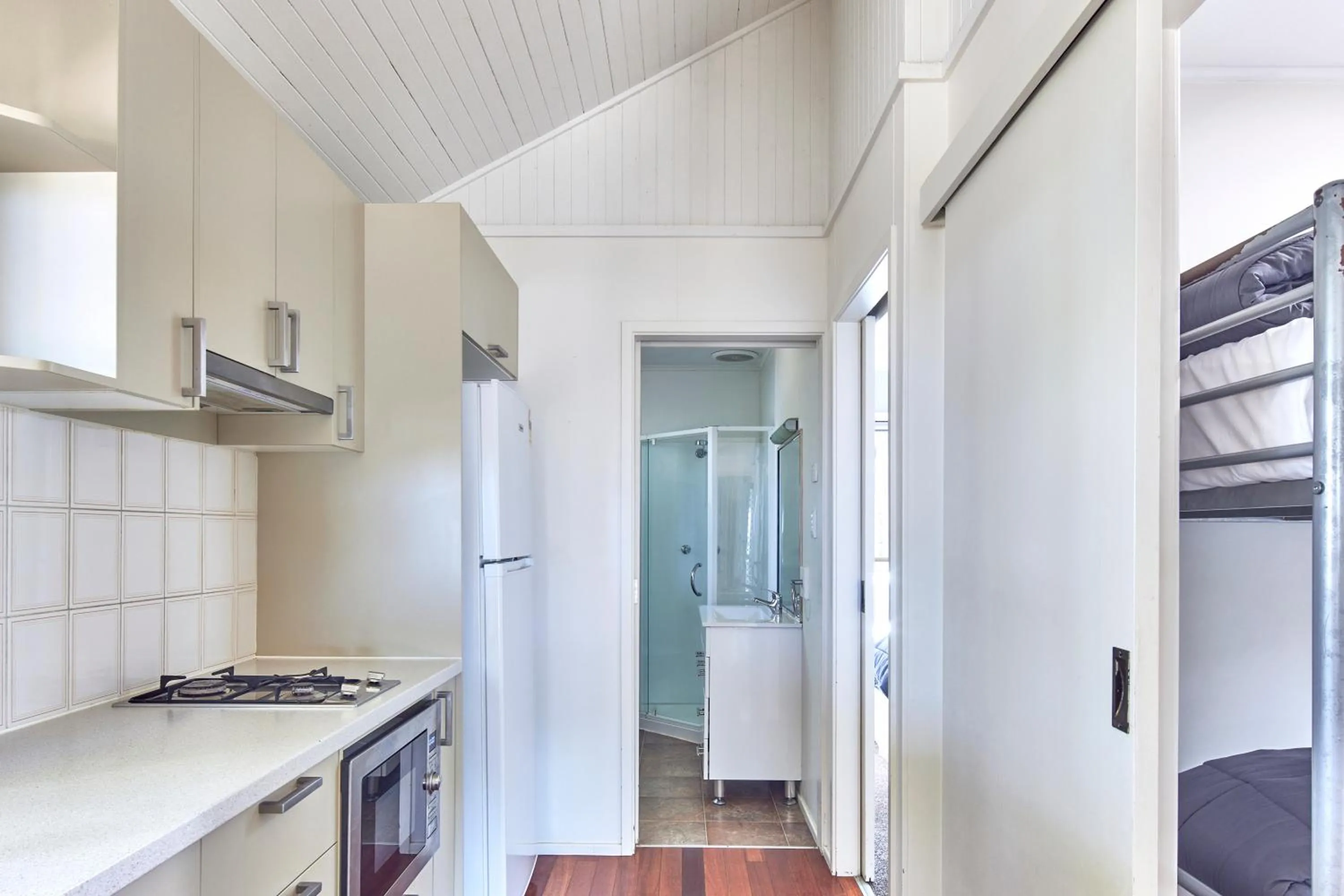 Kitchen or kitchenette in NRMA Murramarang Beachfront Holiday Resort