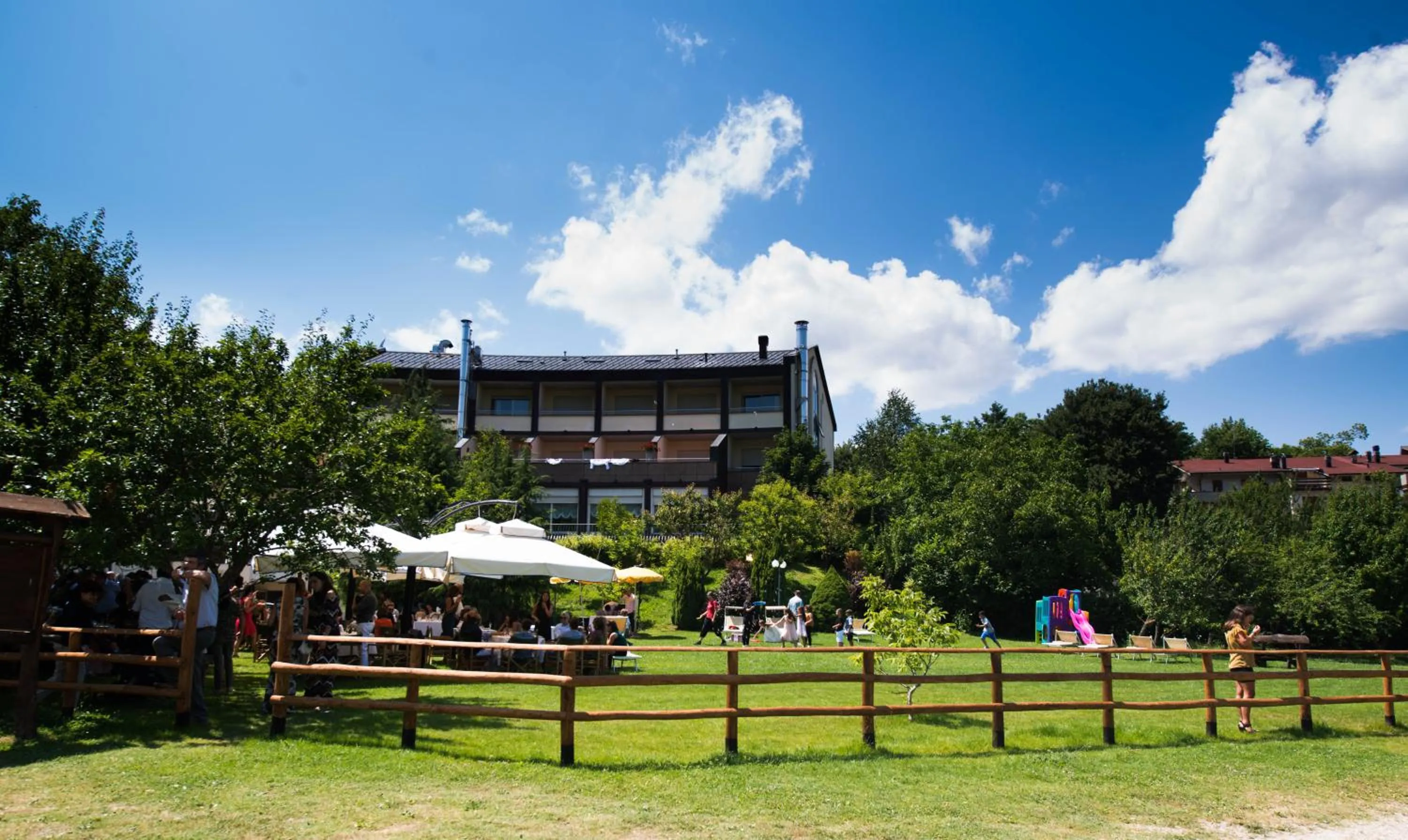 Garden in Hotel Miramonti