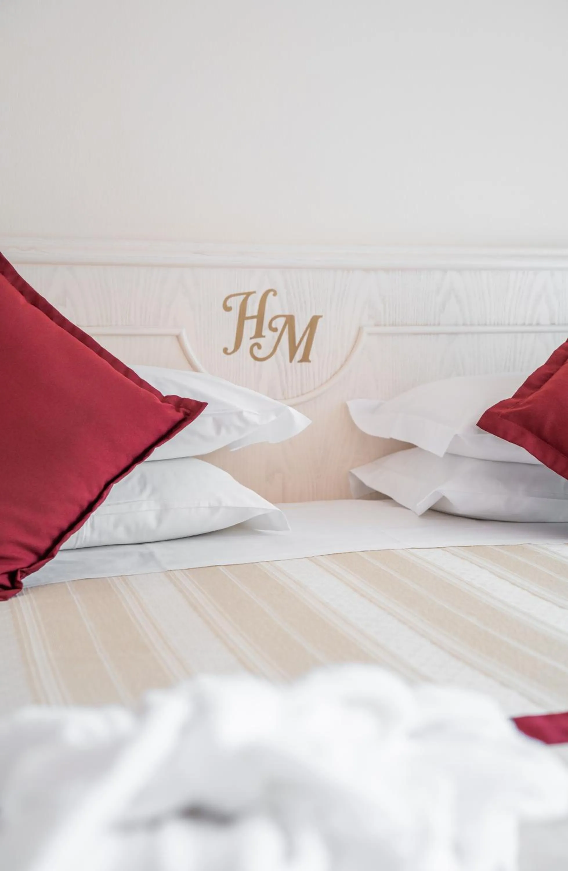 Bed in Hotel Miramonti