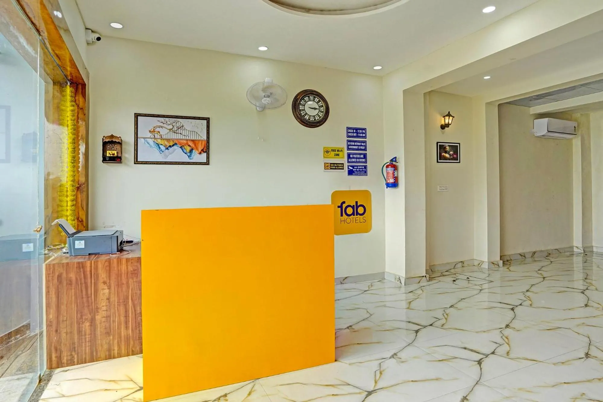 Bathroom in FabHotel The Viraaj