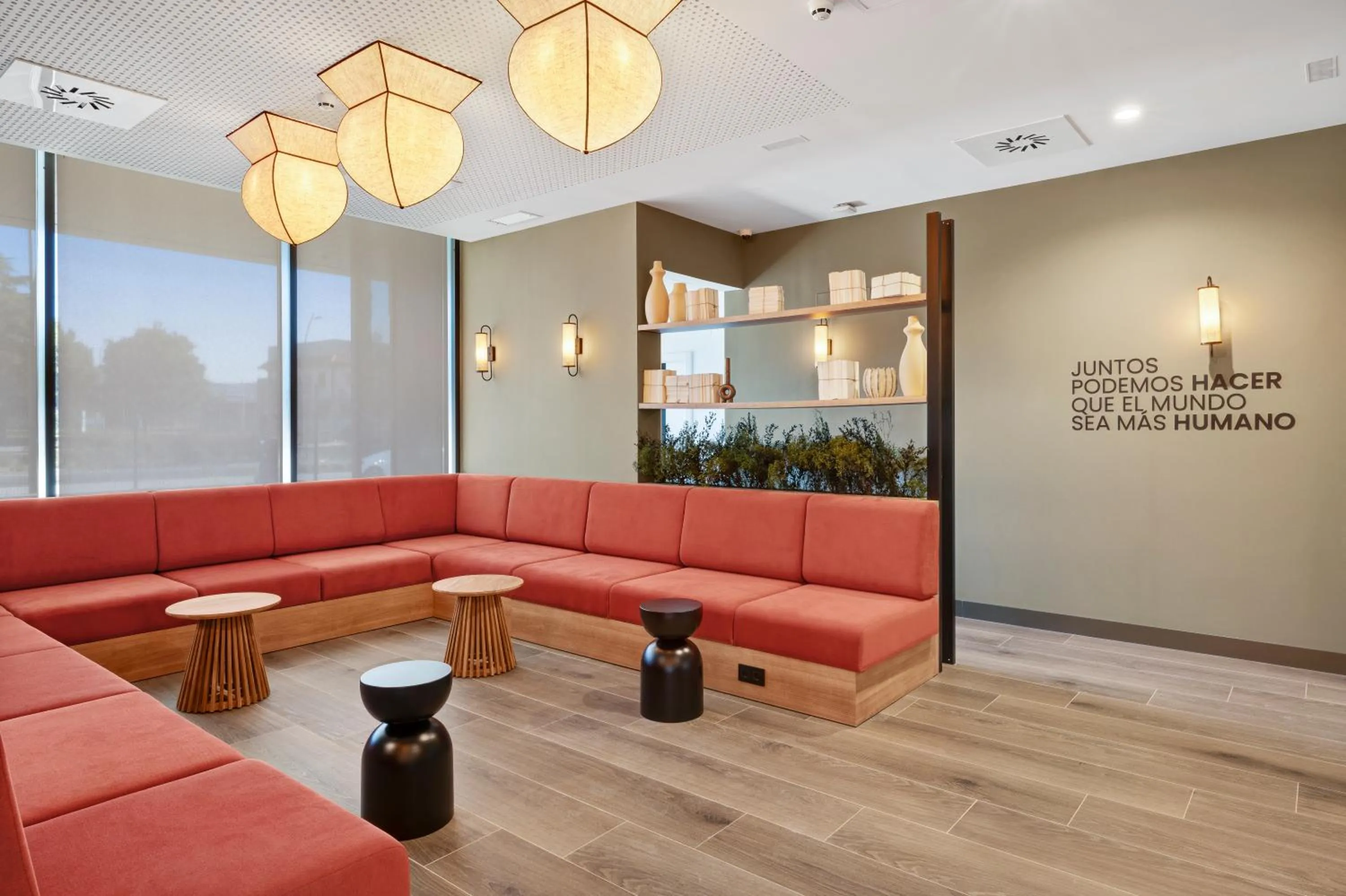 Living room in B&B HOTEL Madrid Fuenlabrada Retail Park