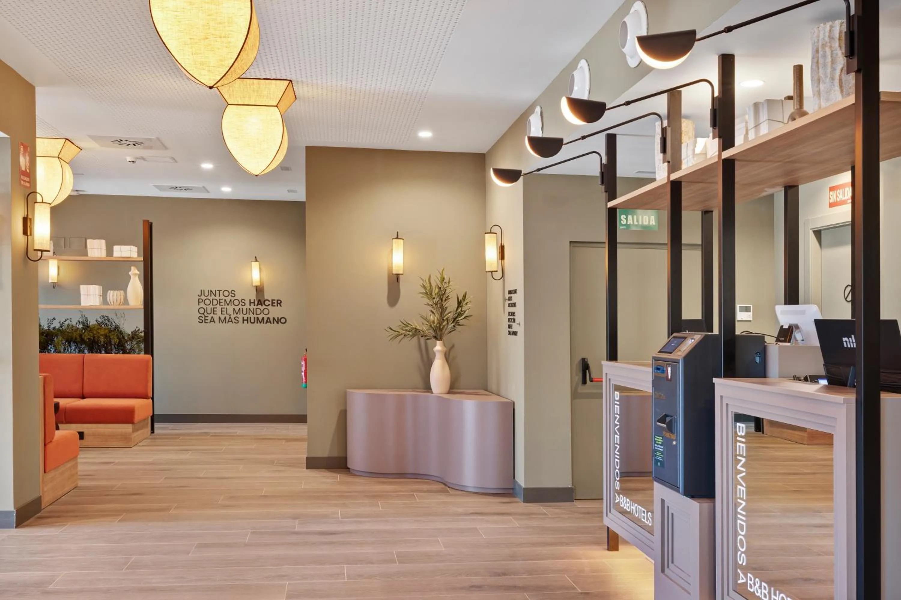 Living room in B&B HOTEL Madrid Fuenlabrada Retail Park