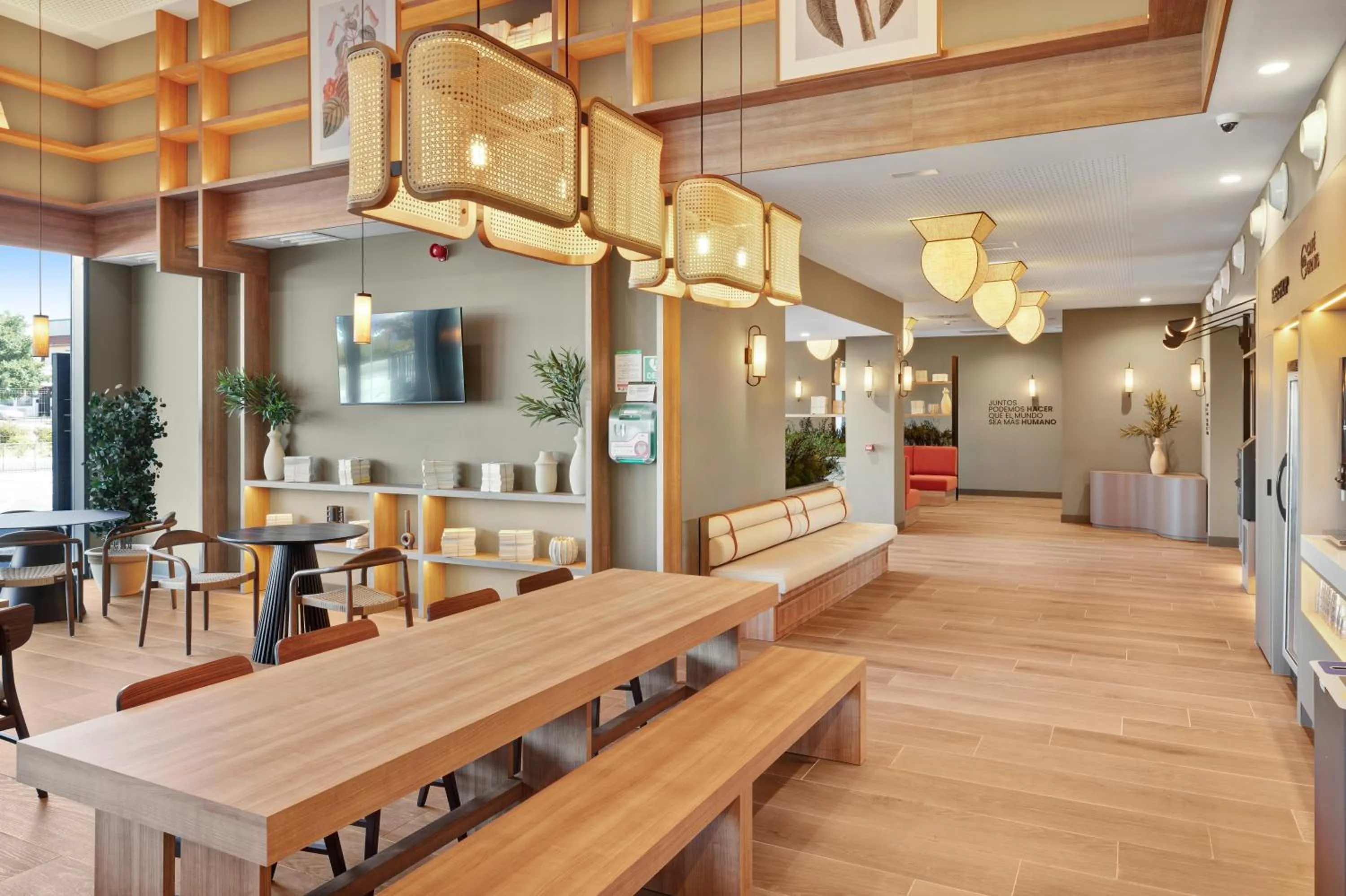 Living room in B&B HOTEL Madrid Fuenlabrada Retail Park