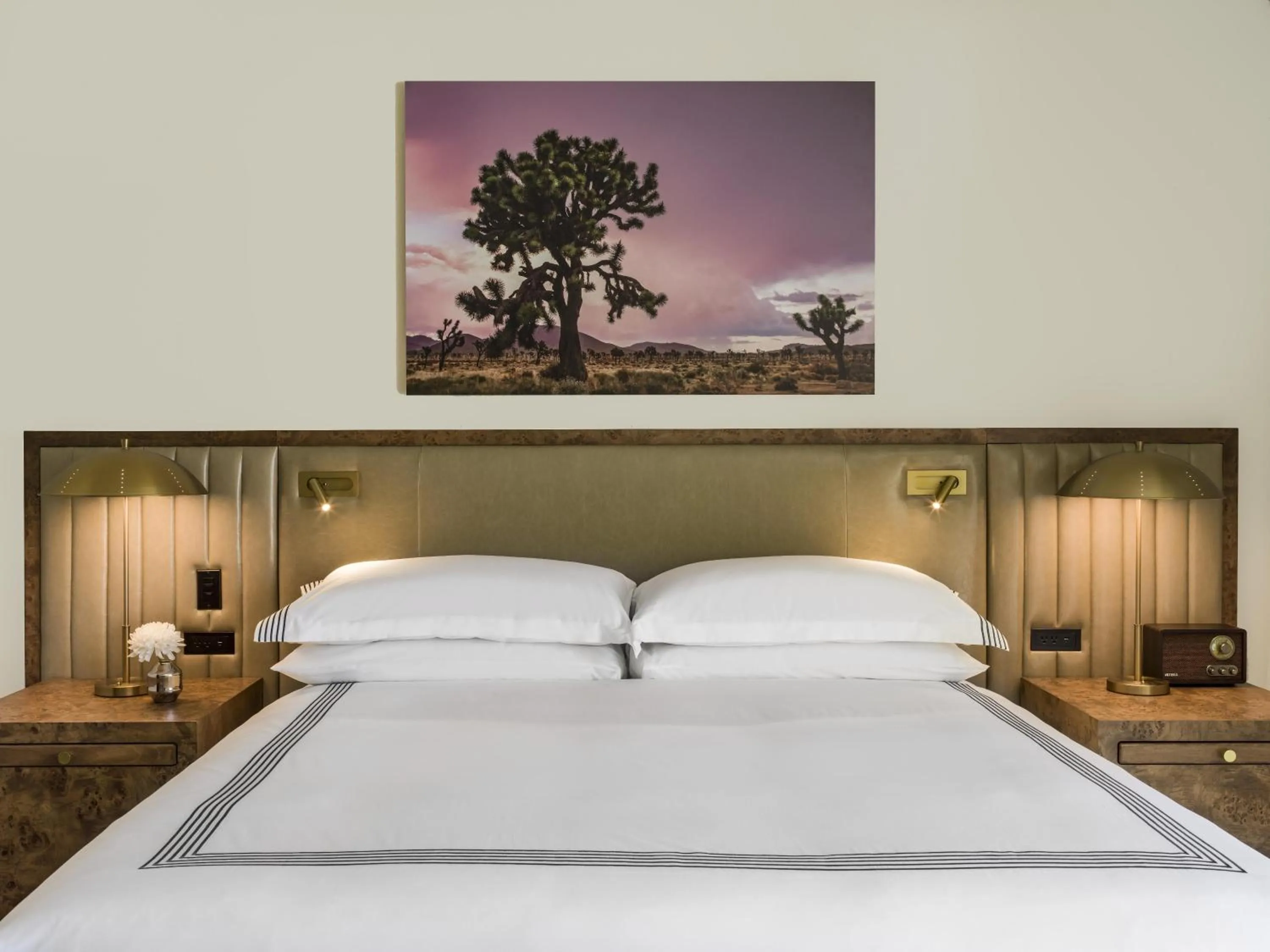 Bedroom, Bed in Thompson Palm Springs, By Hyatt