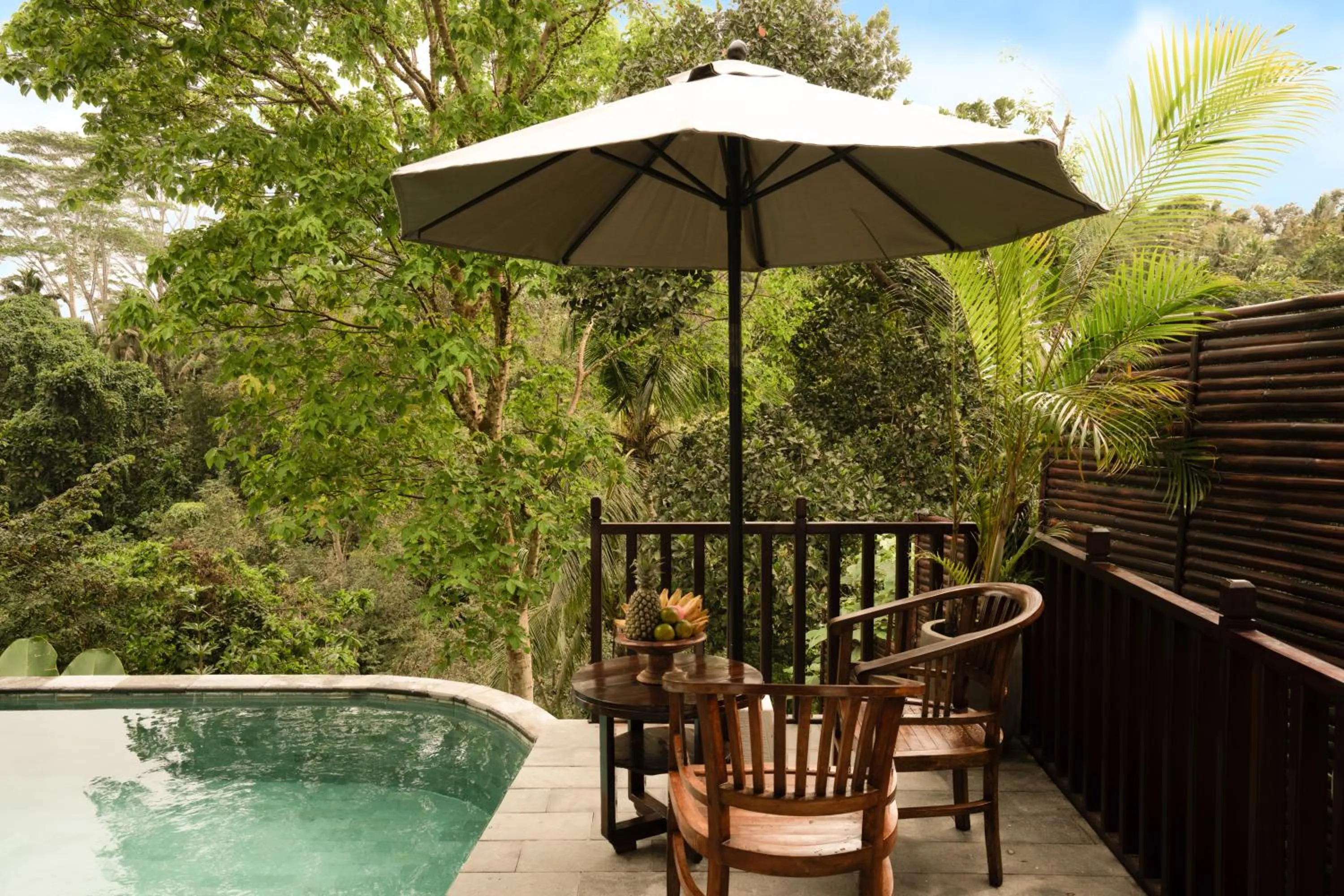 Pool view in Villa Leona Valley View by Nakula