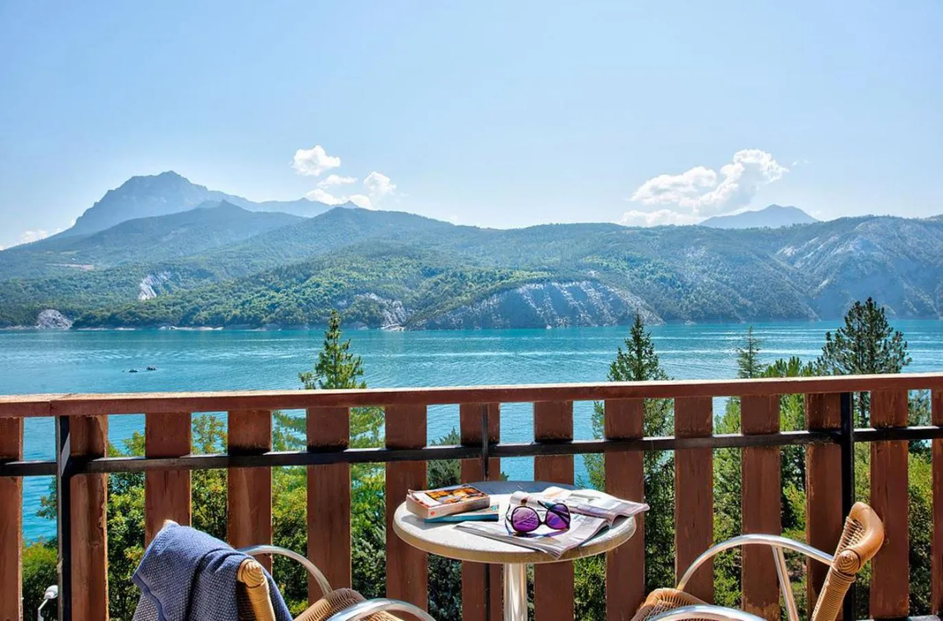 Patio in Village Club Les Hyvans