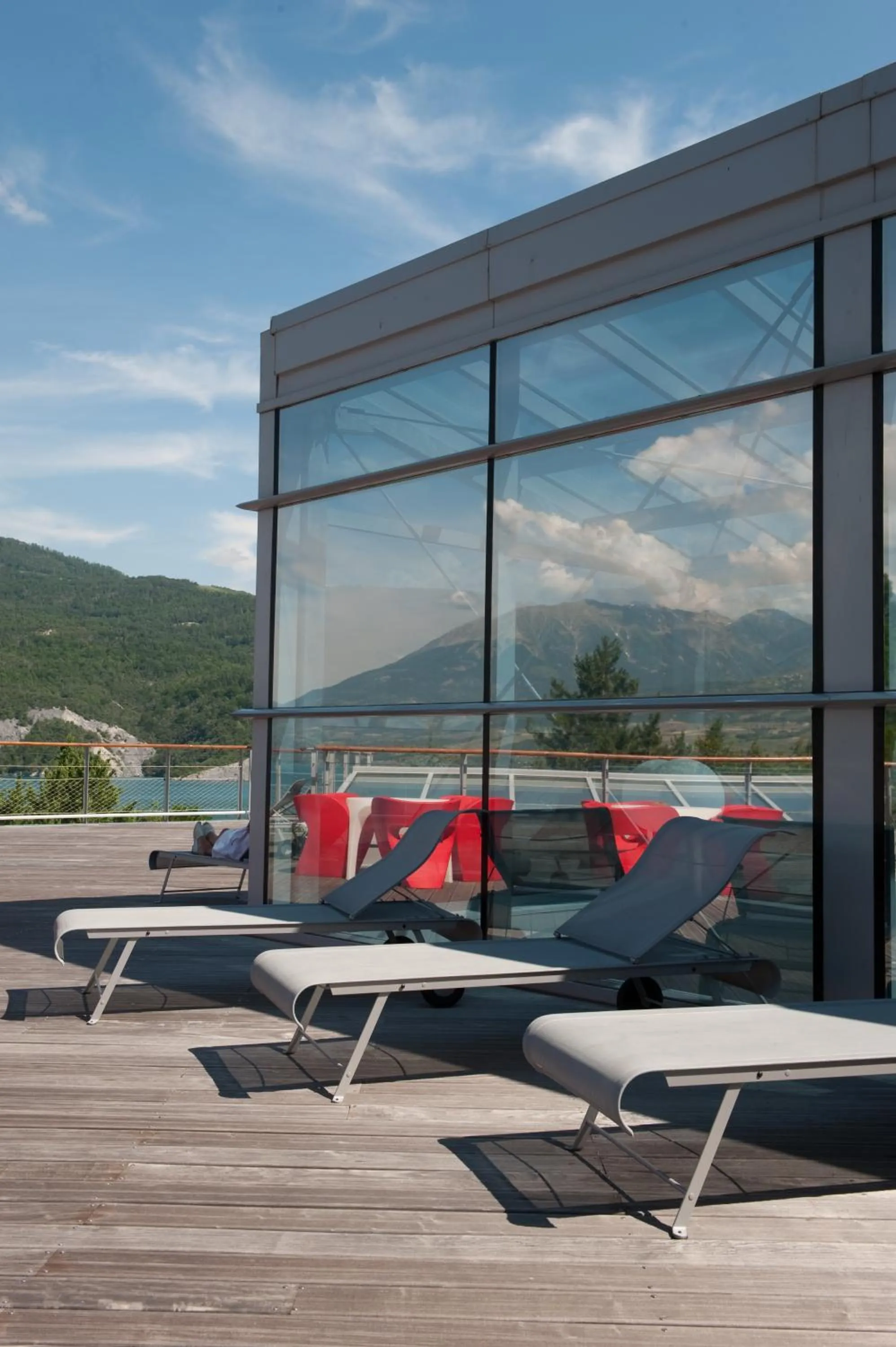 Patio in Village Club Les Hyvans