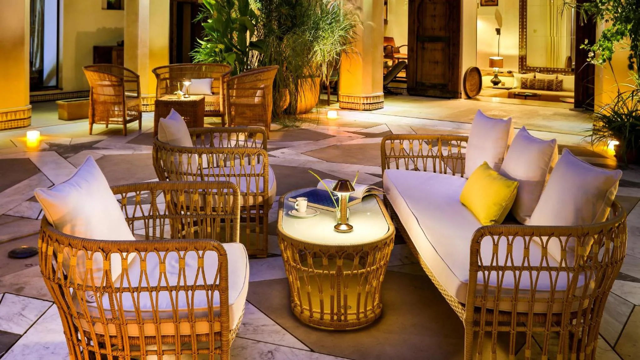 Patio in Karawan Riad