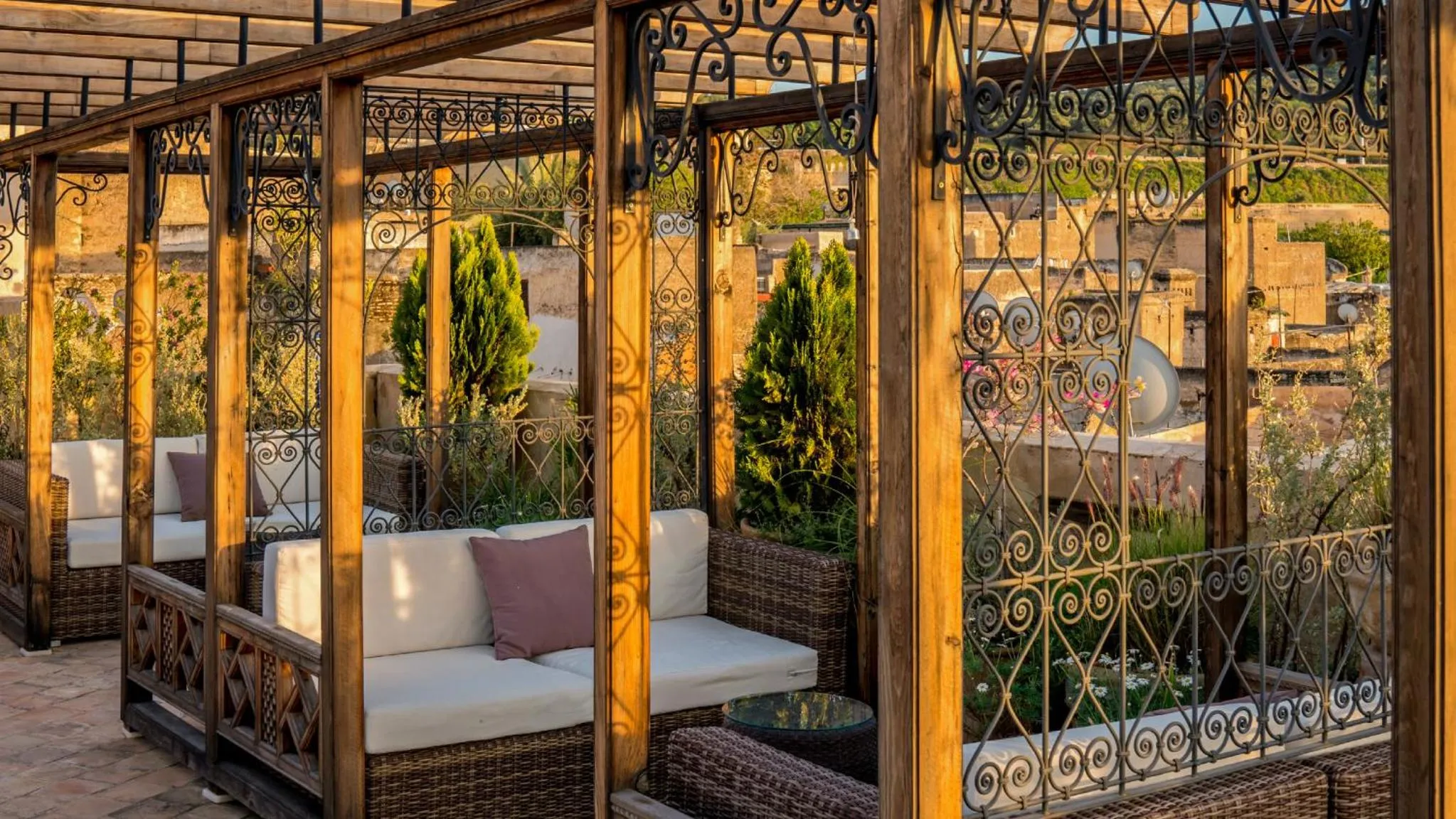 Balcony/Terrace in Karawan Riad