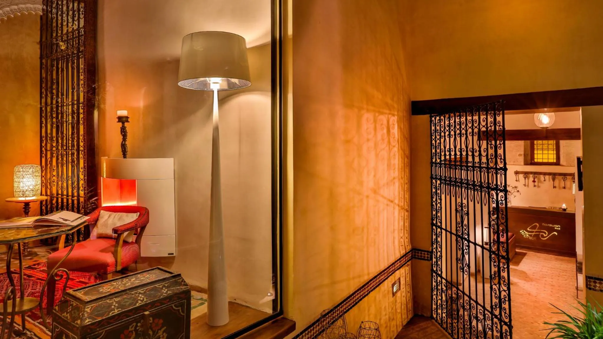 Lobby or reception in Karawan Riad