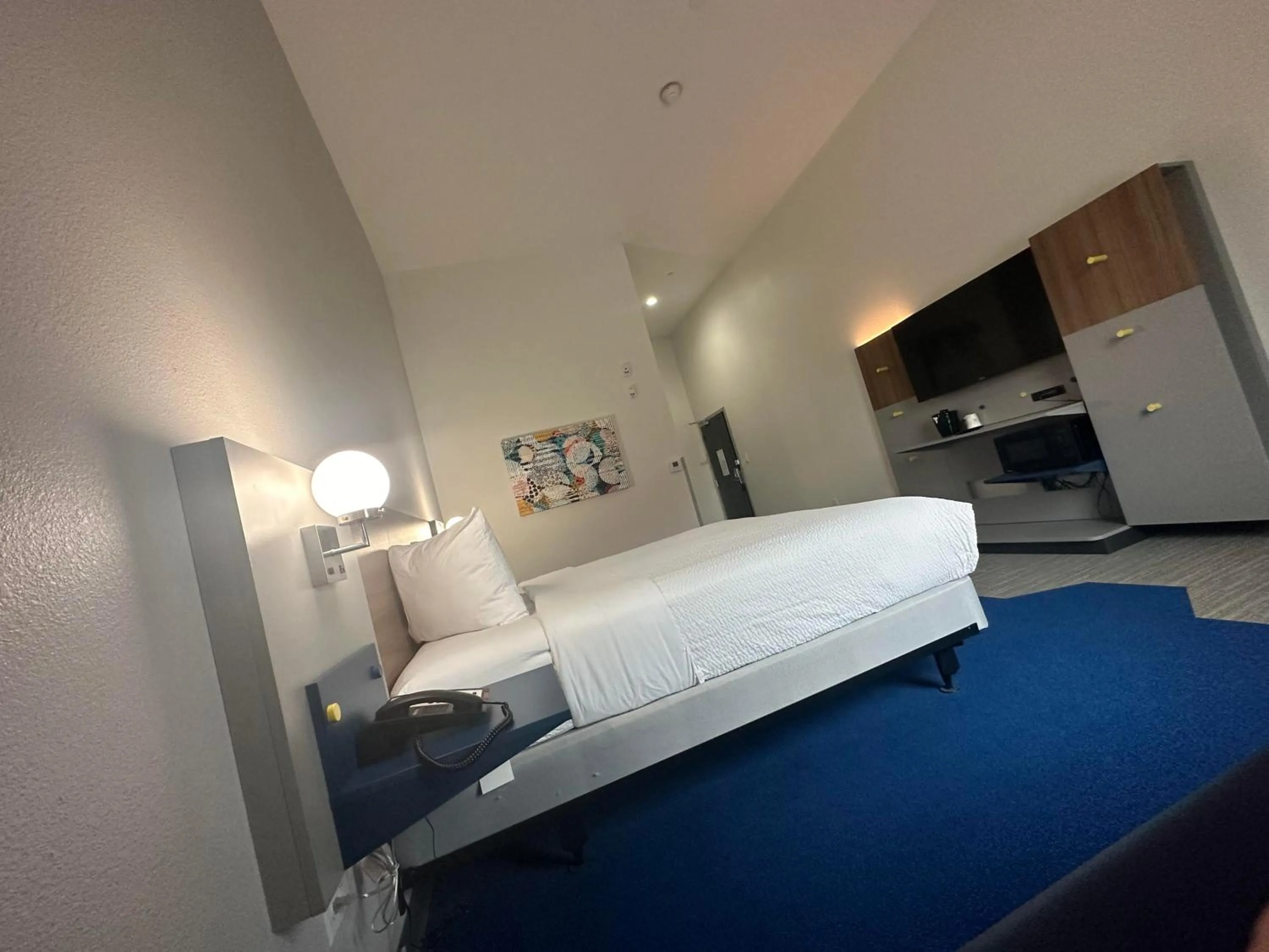 Bed in Microtel Inn & Suites by Wyndham Amarillo West