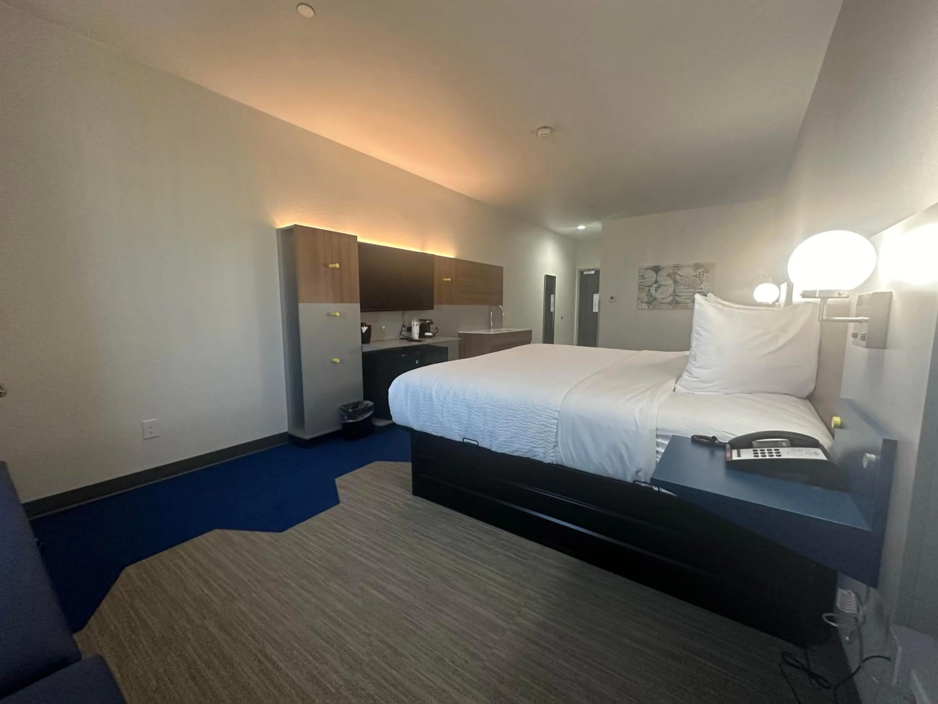 Bed in Microtel Inn & Suites by Wyndham Amarillo West