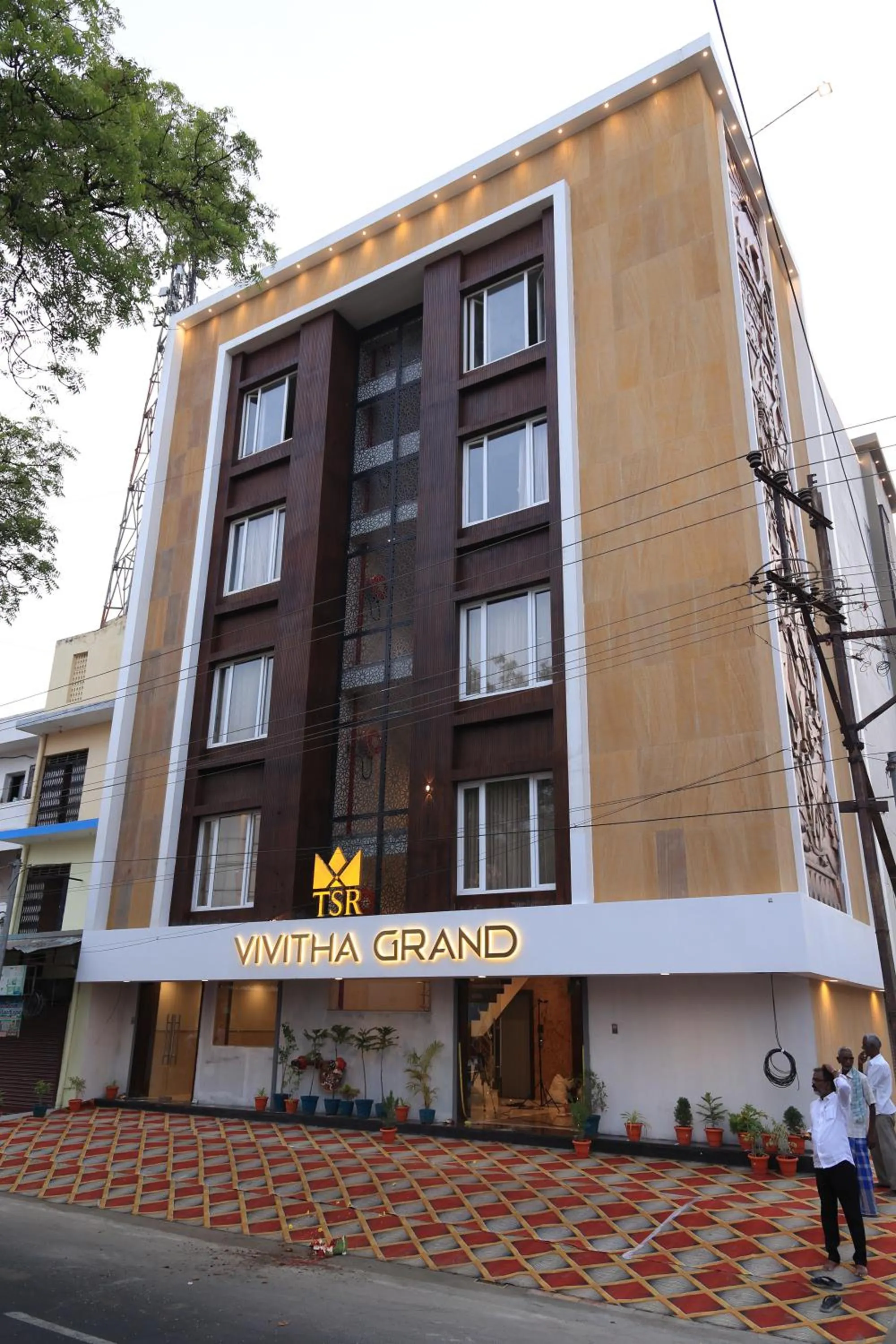 Property building in TSR Vivitha Grand