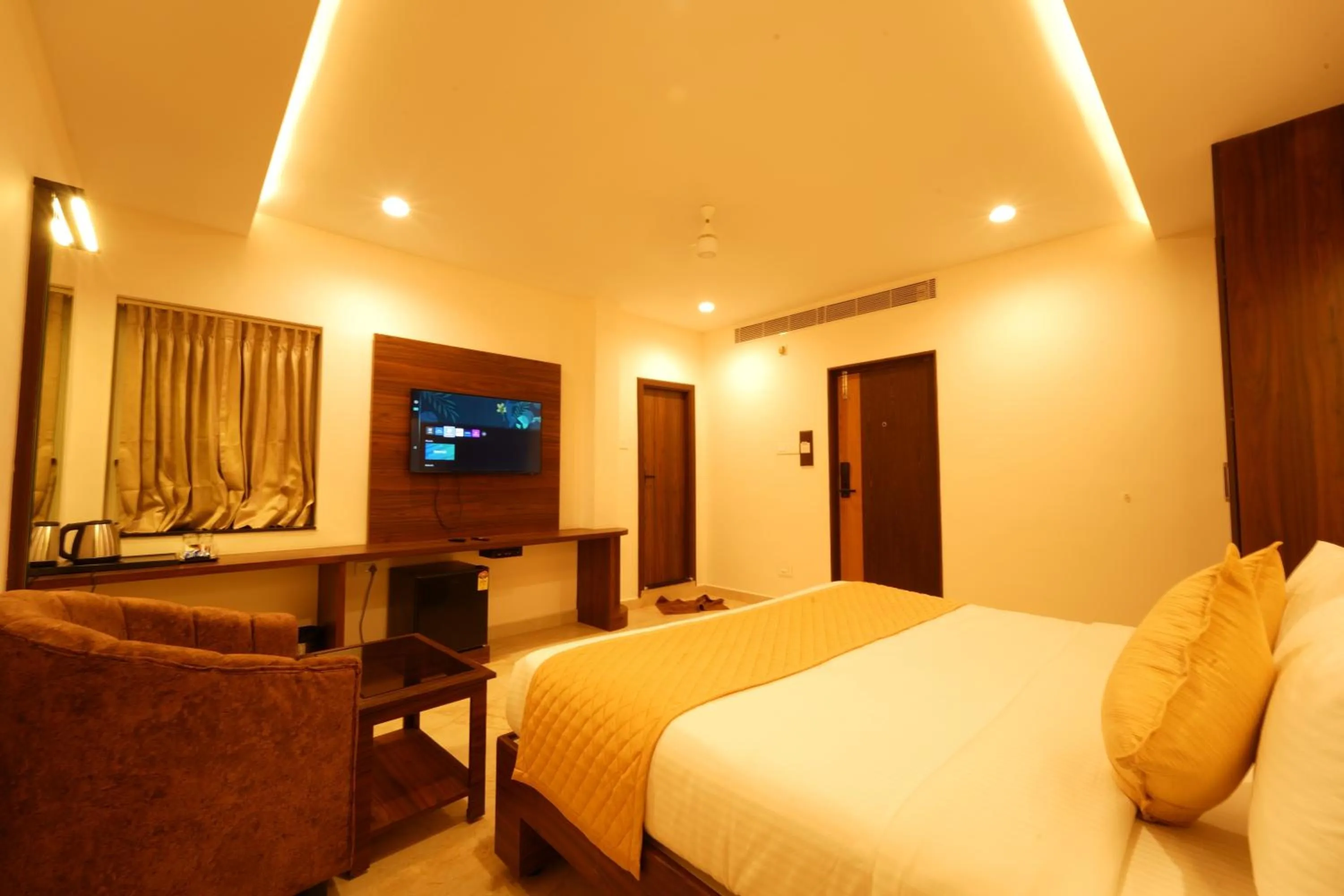 Bed in TSR Vivitha Grand