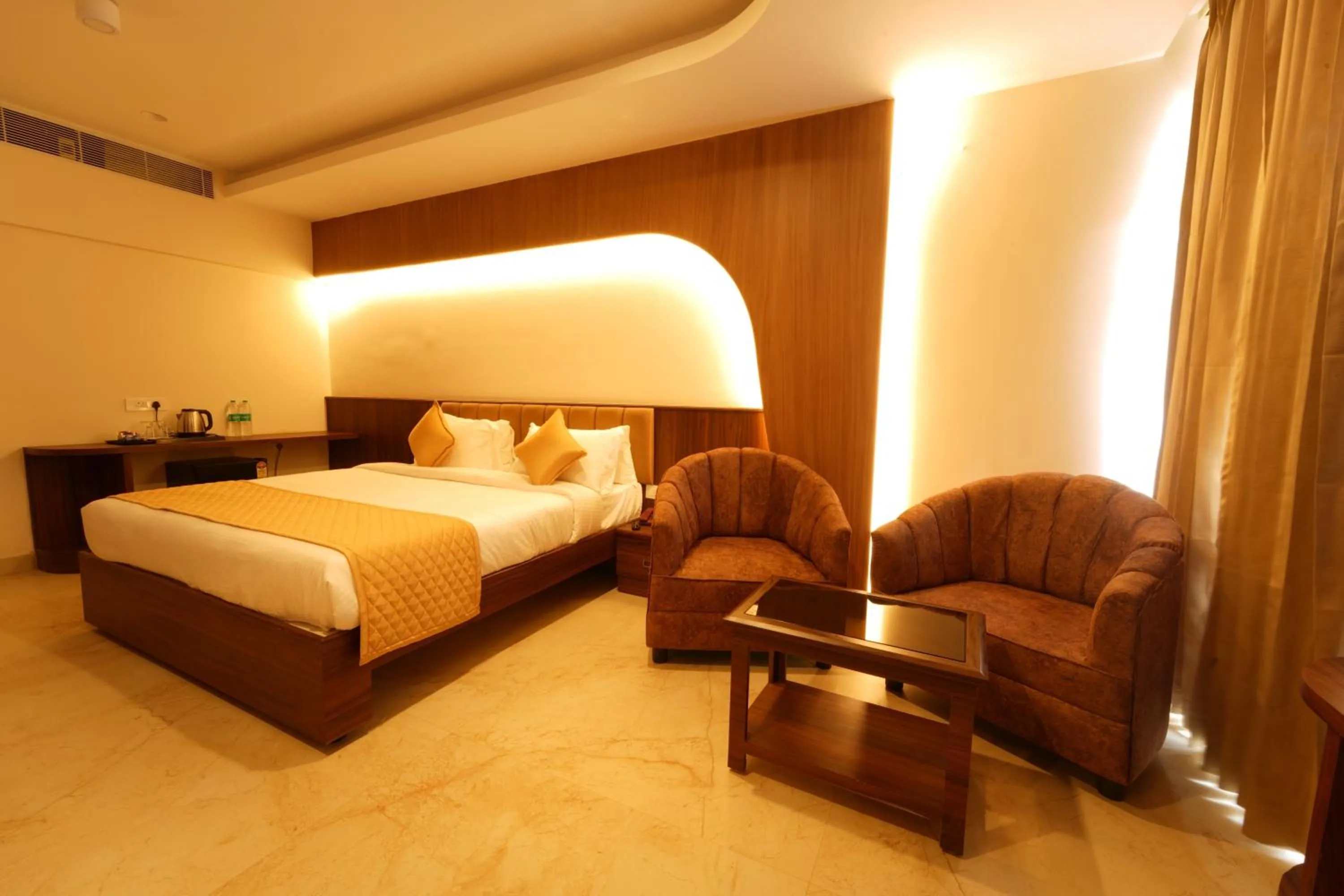 Bed in TSR Vivitha Grand