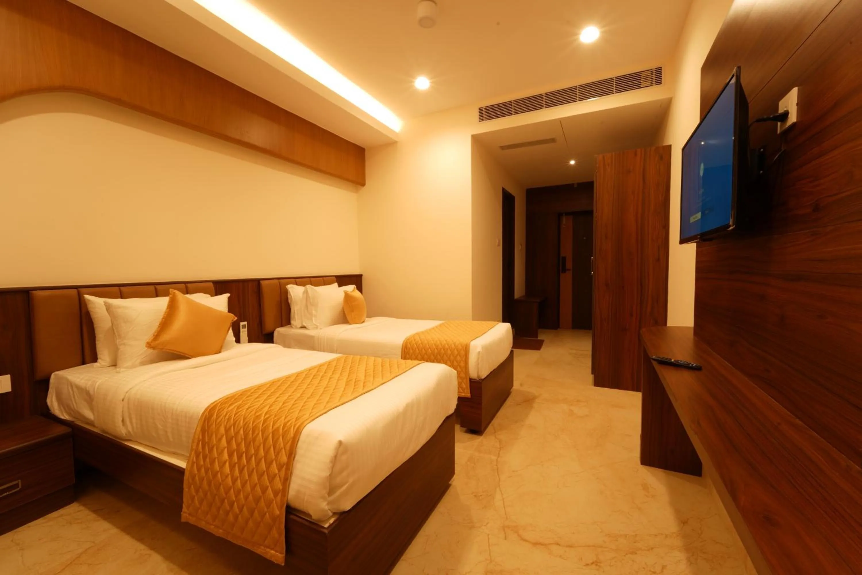 Bedroom, Bed in TSR Vivitha Grand