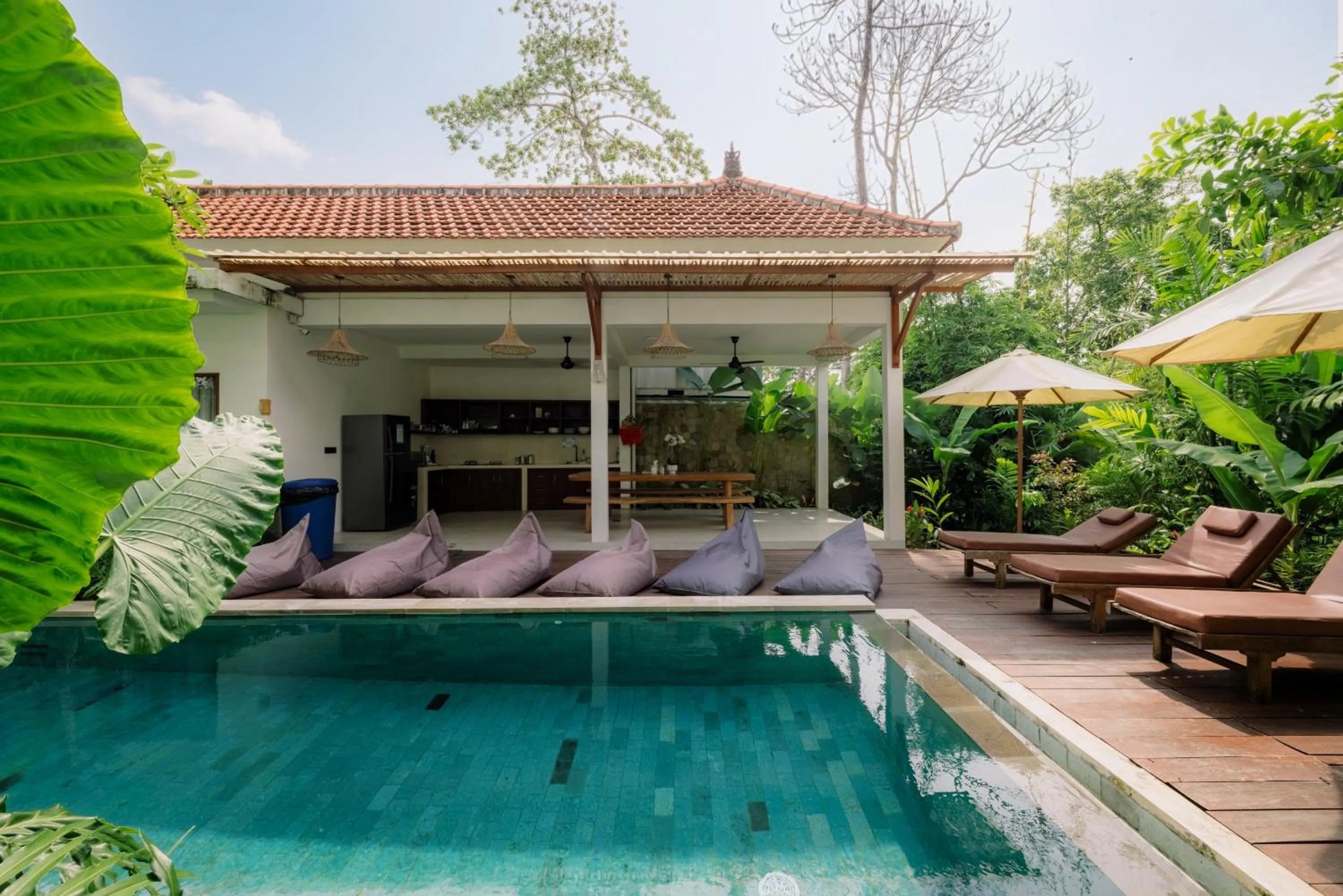 Seating area in Tegal Wangi Canggu