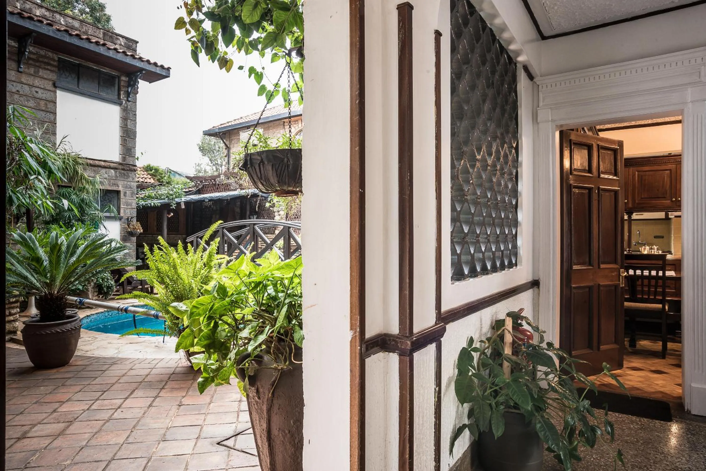 Swimming pool in The Grand Gables