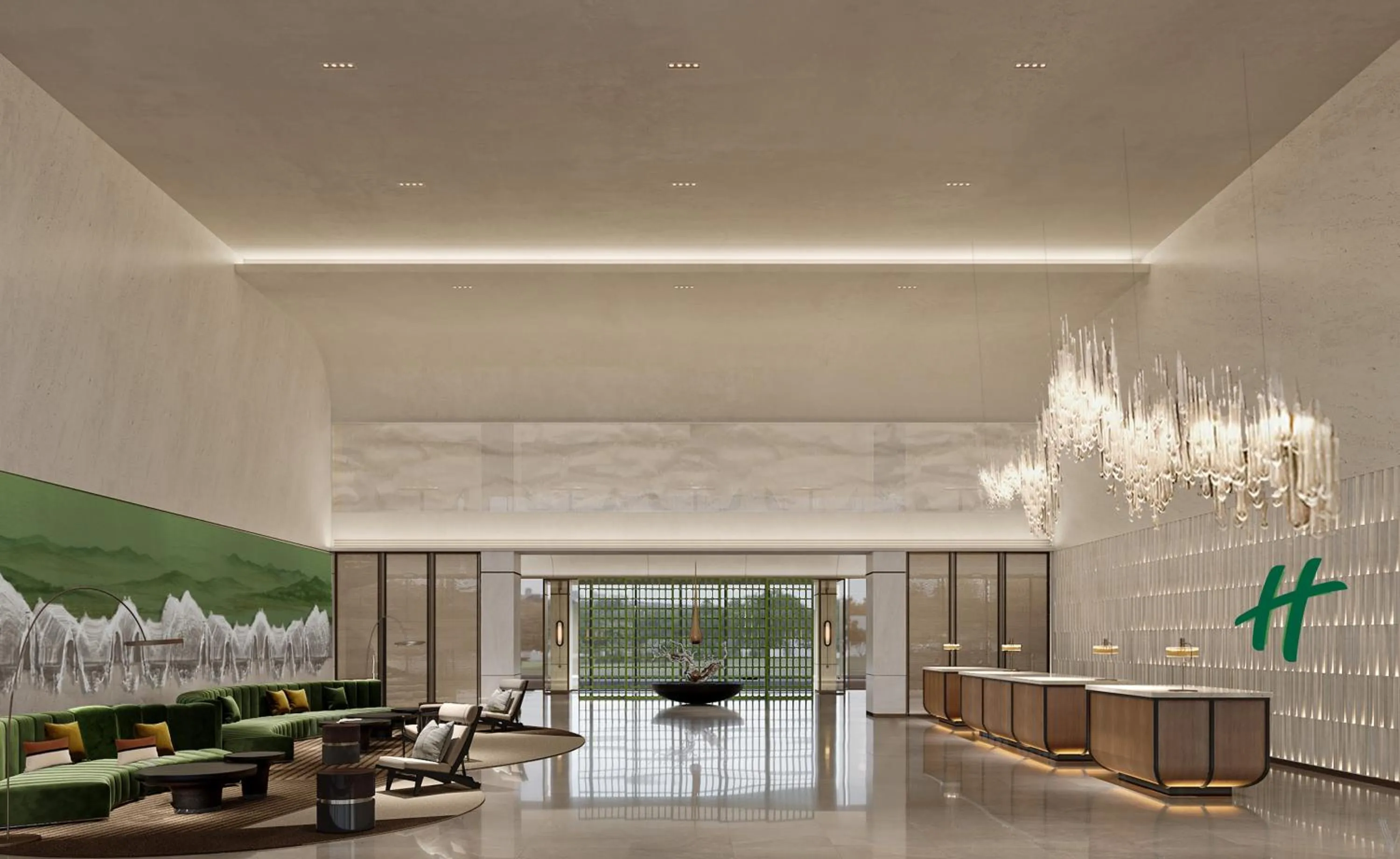 Lobby or reception in Holiday Inn Hangzhou GCEC