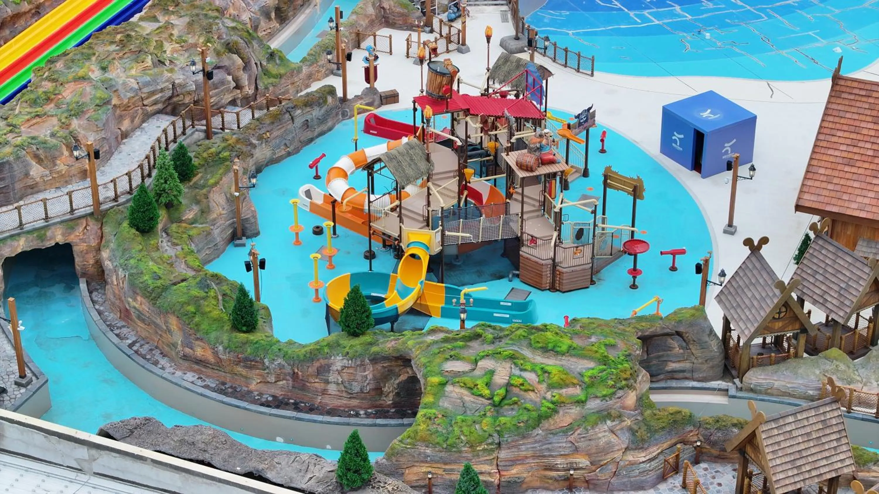 Aqua park in Crowne Plaza Shanghai Snow World by IHG