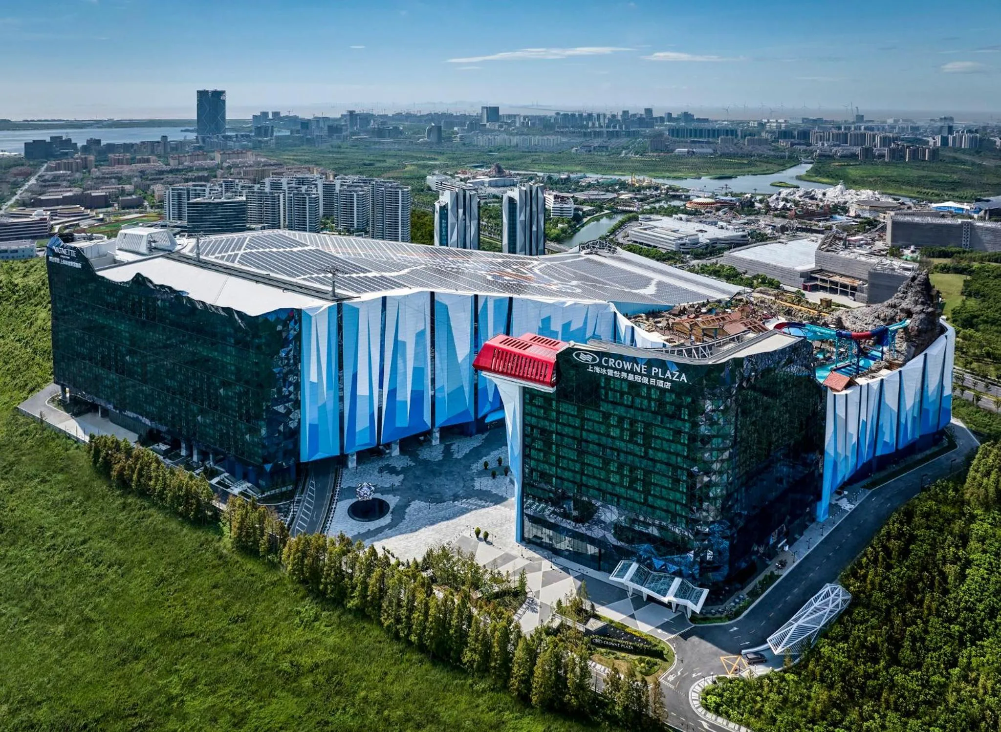 Property building in Crowne Plaza Shanghai Snow World by IHG