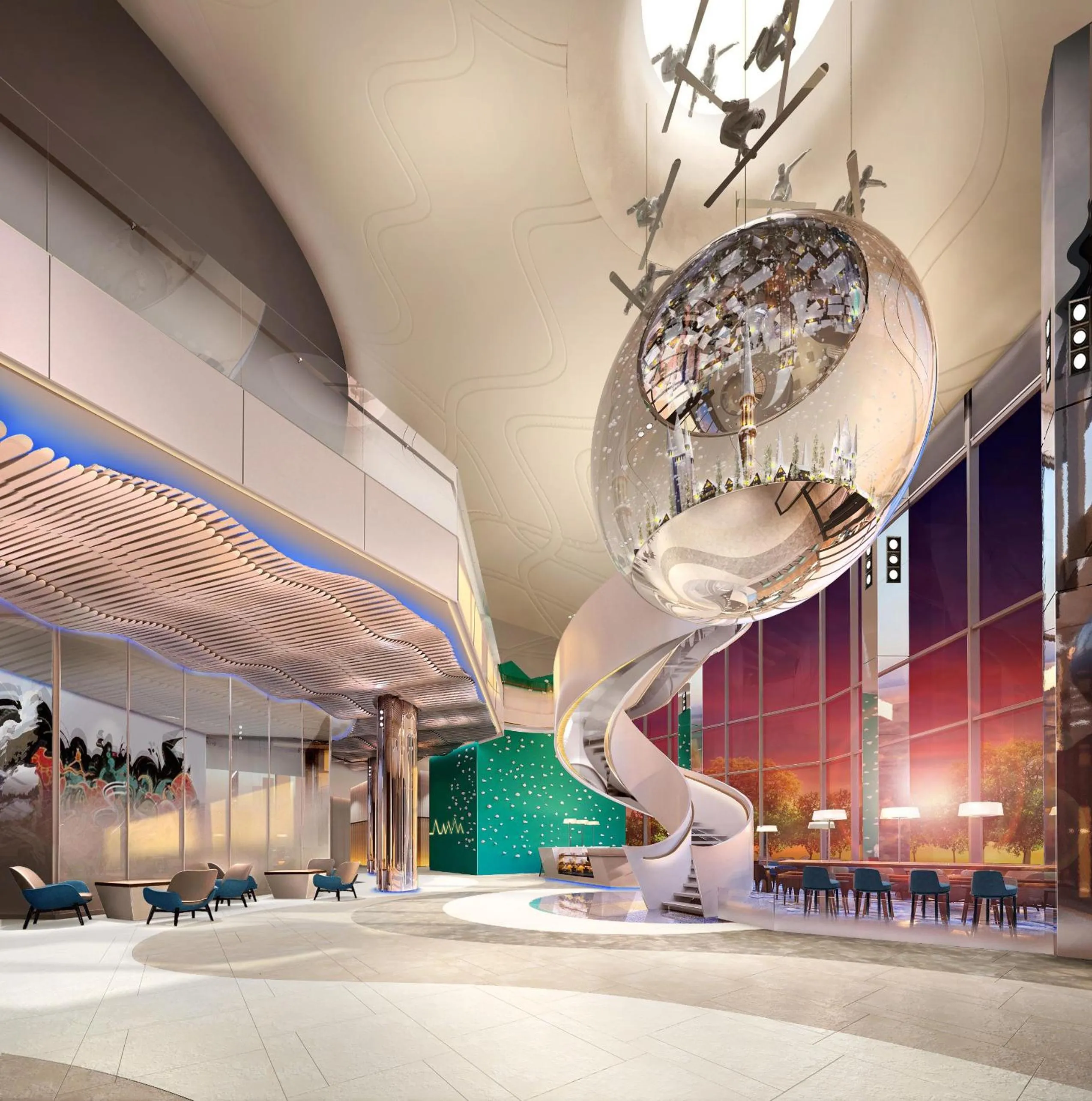 Restaurant/places to eat in Crowne Plaza Shanghai Snow World by IHG