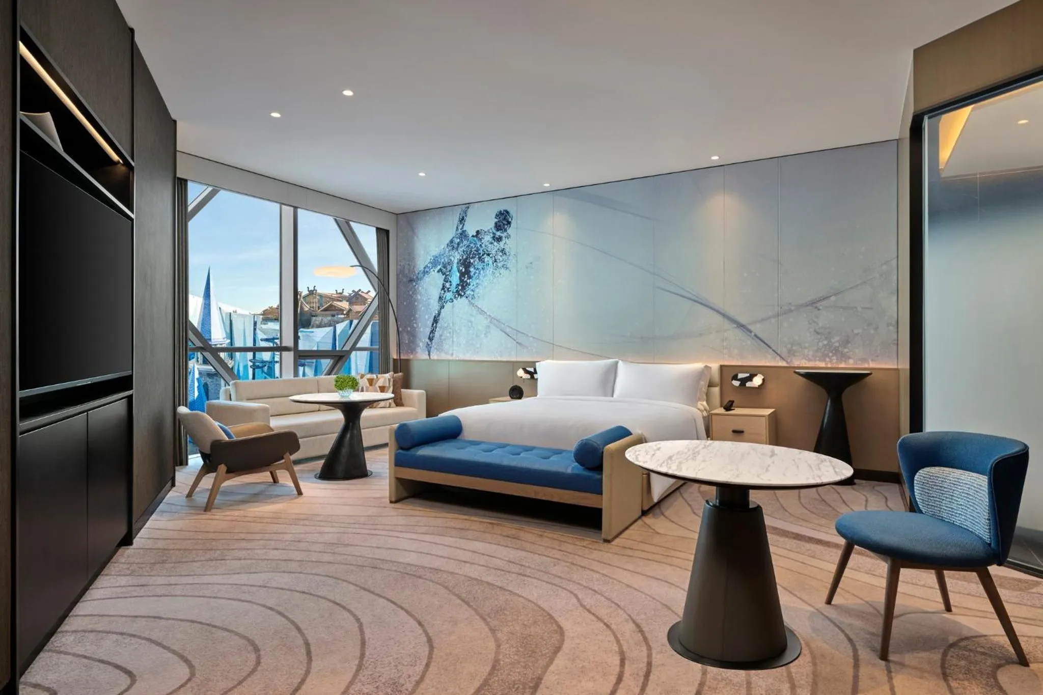 Photo of the whole room in Crowne Plaza Shanghai Snow World by IHG