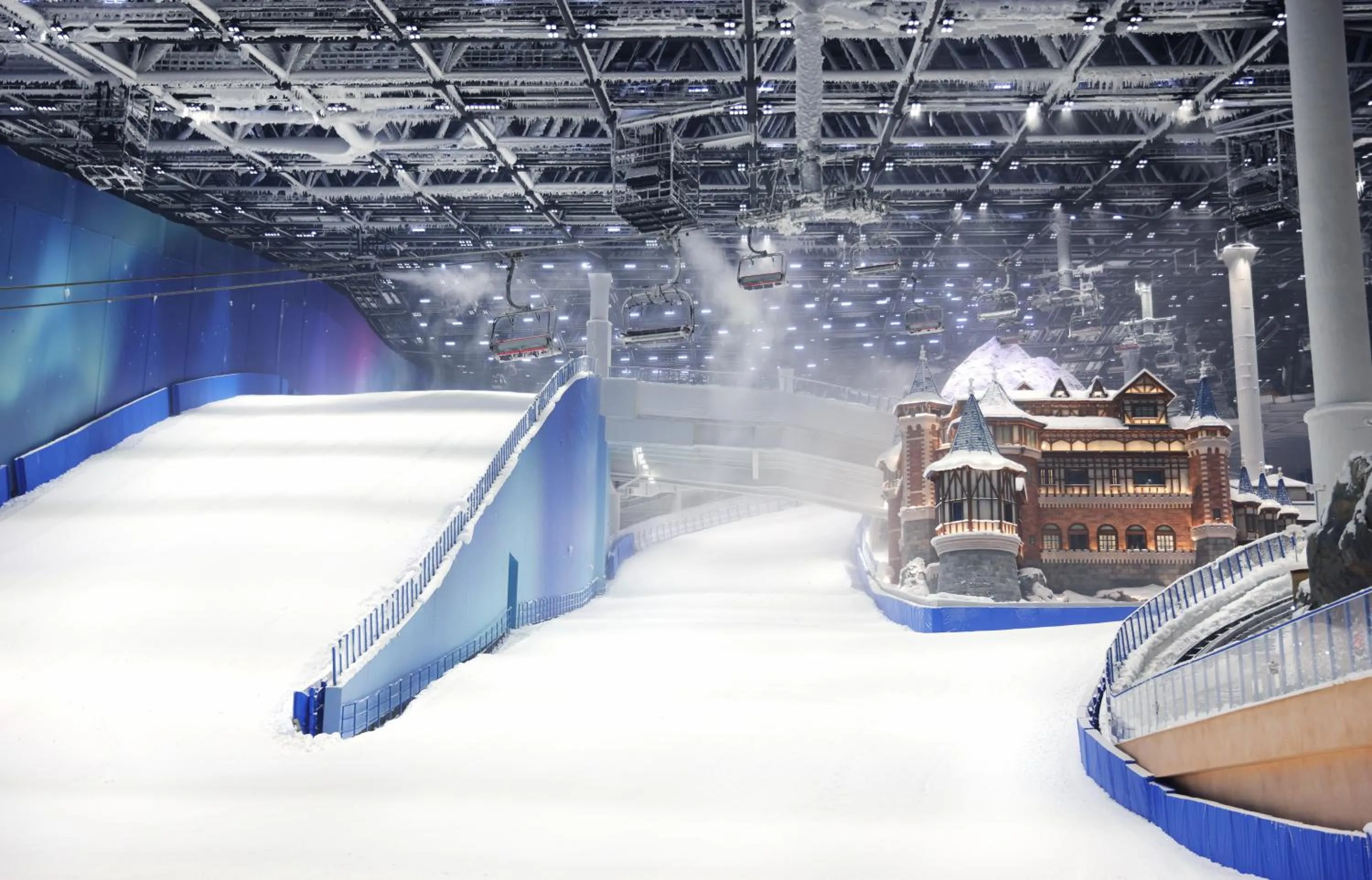 Skiing in Crowne Plaza Shanghai Snow World by IHG