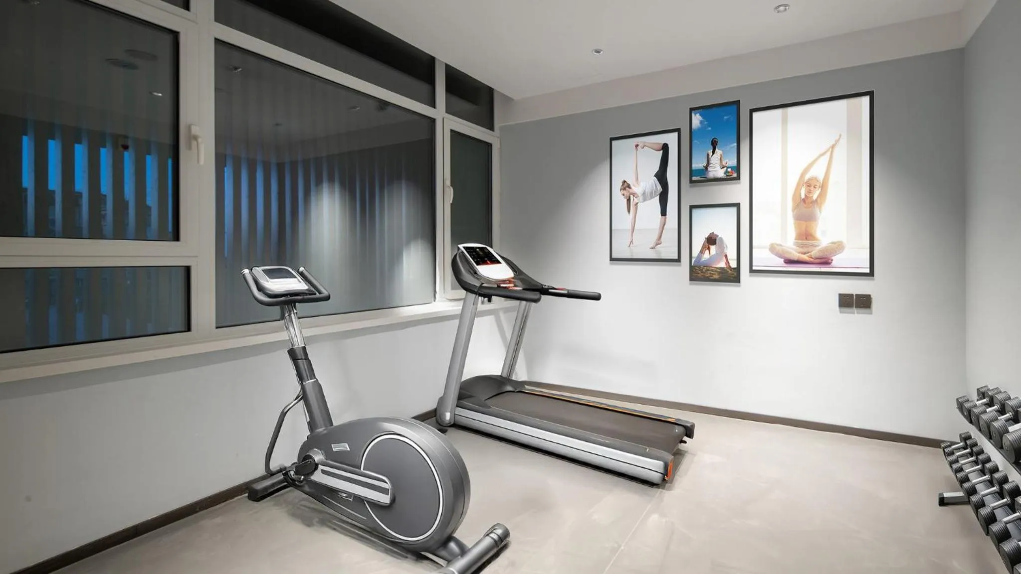 Fitness centre/facilities in Holiday Inn Express Qingdao Hongdao Station by IHG - Qingdao International Airport