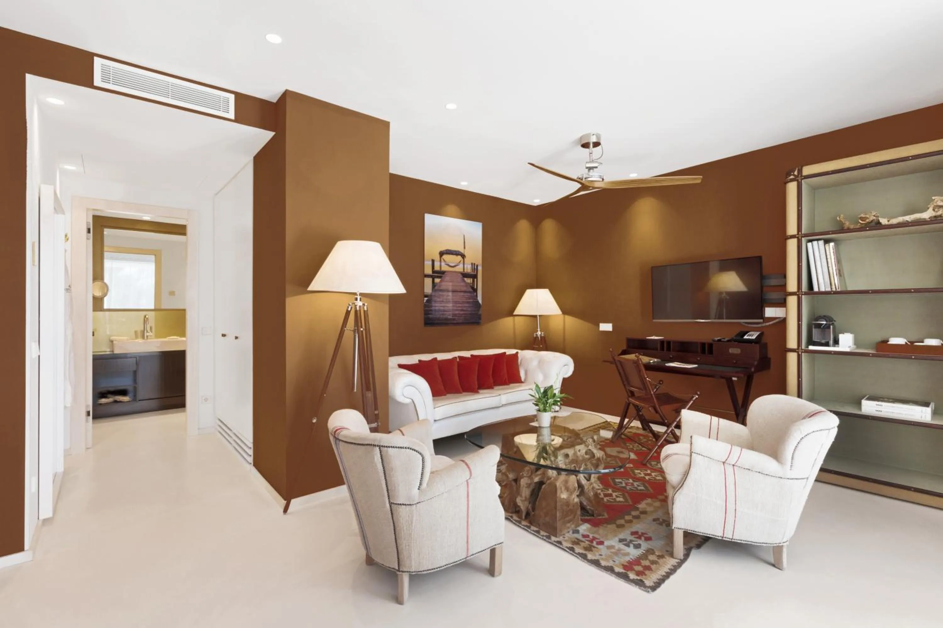 Library in Portals Hills Boutique Hotel