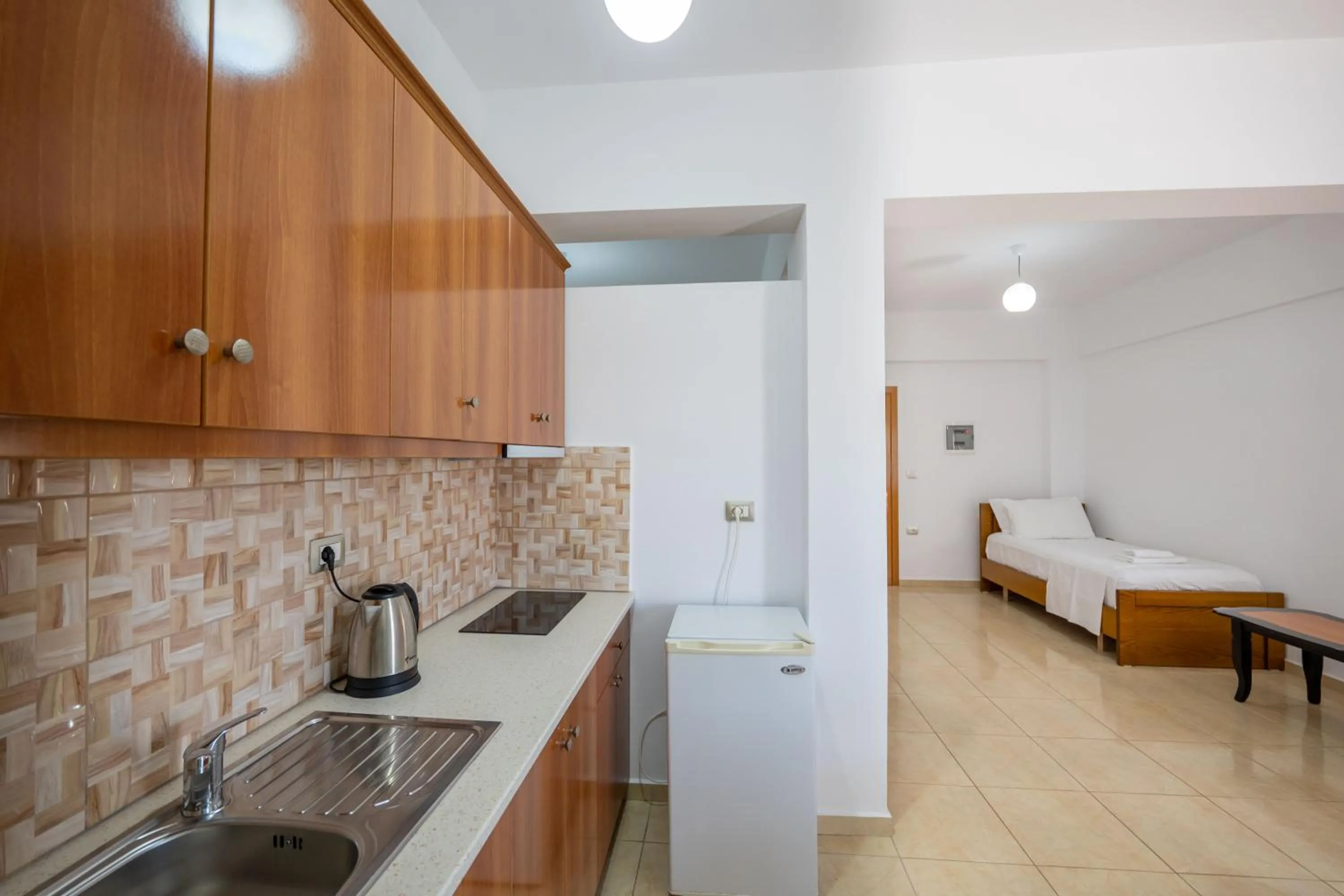 Bed in Aleksander ApartHotel