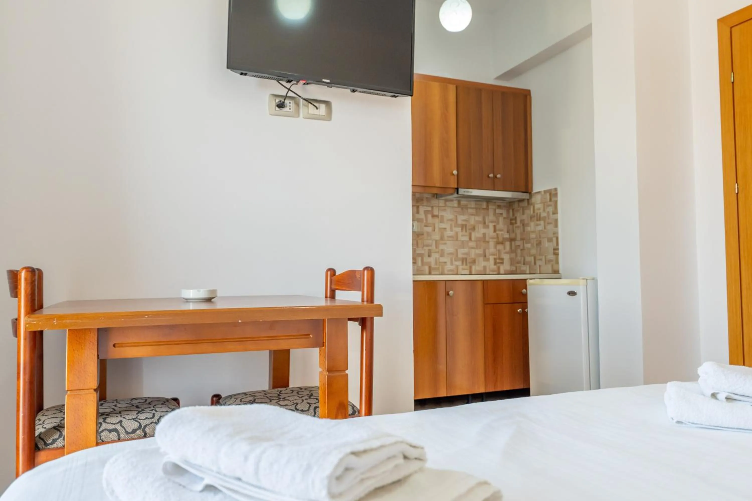 Bed in Aleksander ApartHotel