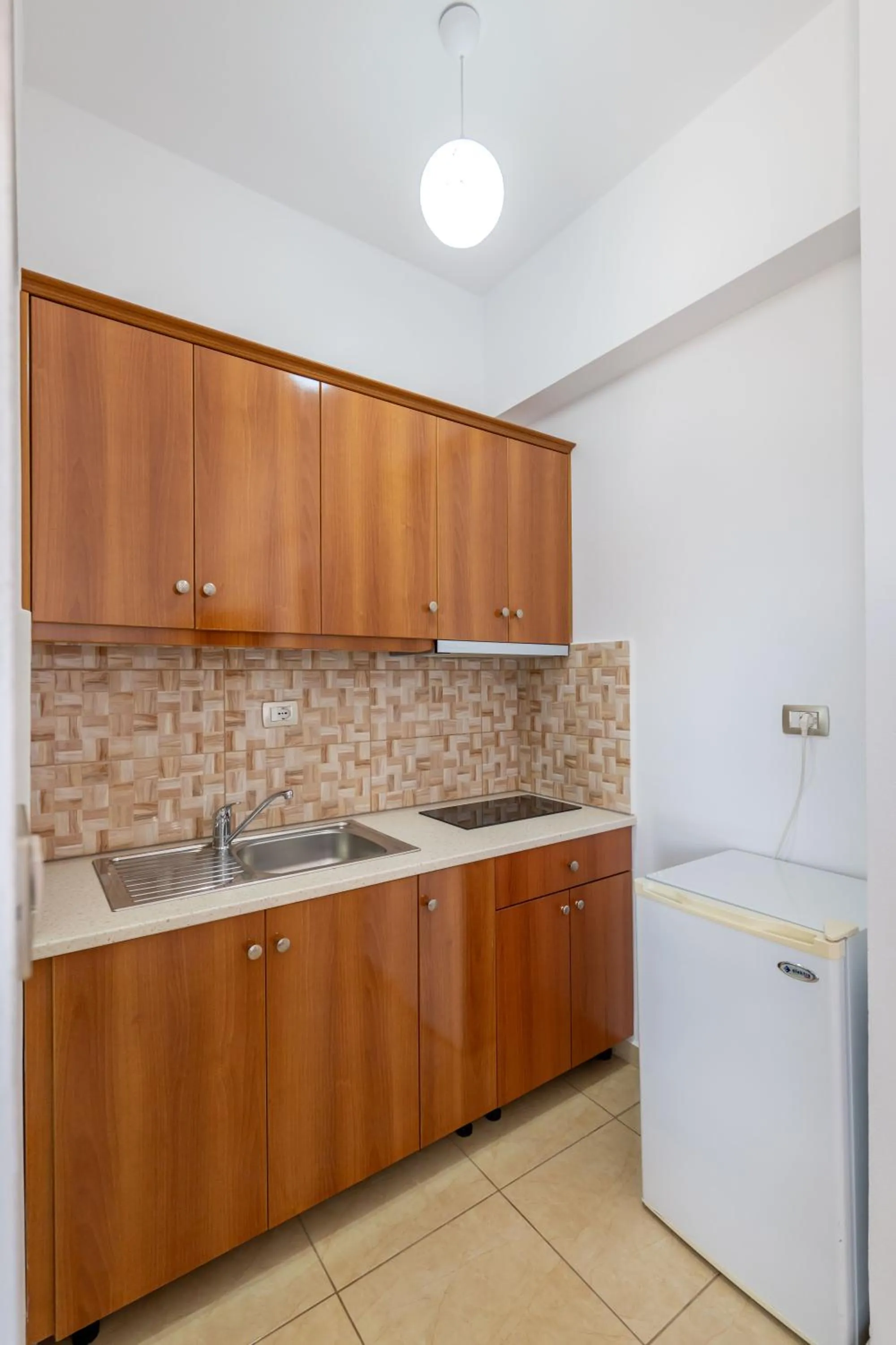 Kitchen or kitchenette in Aleksander ApartHotel