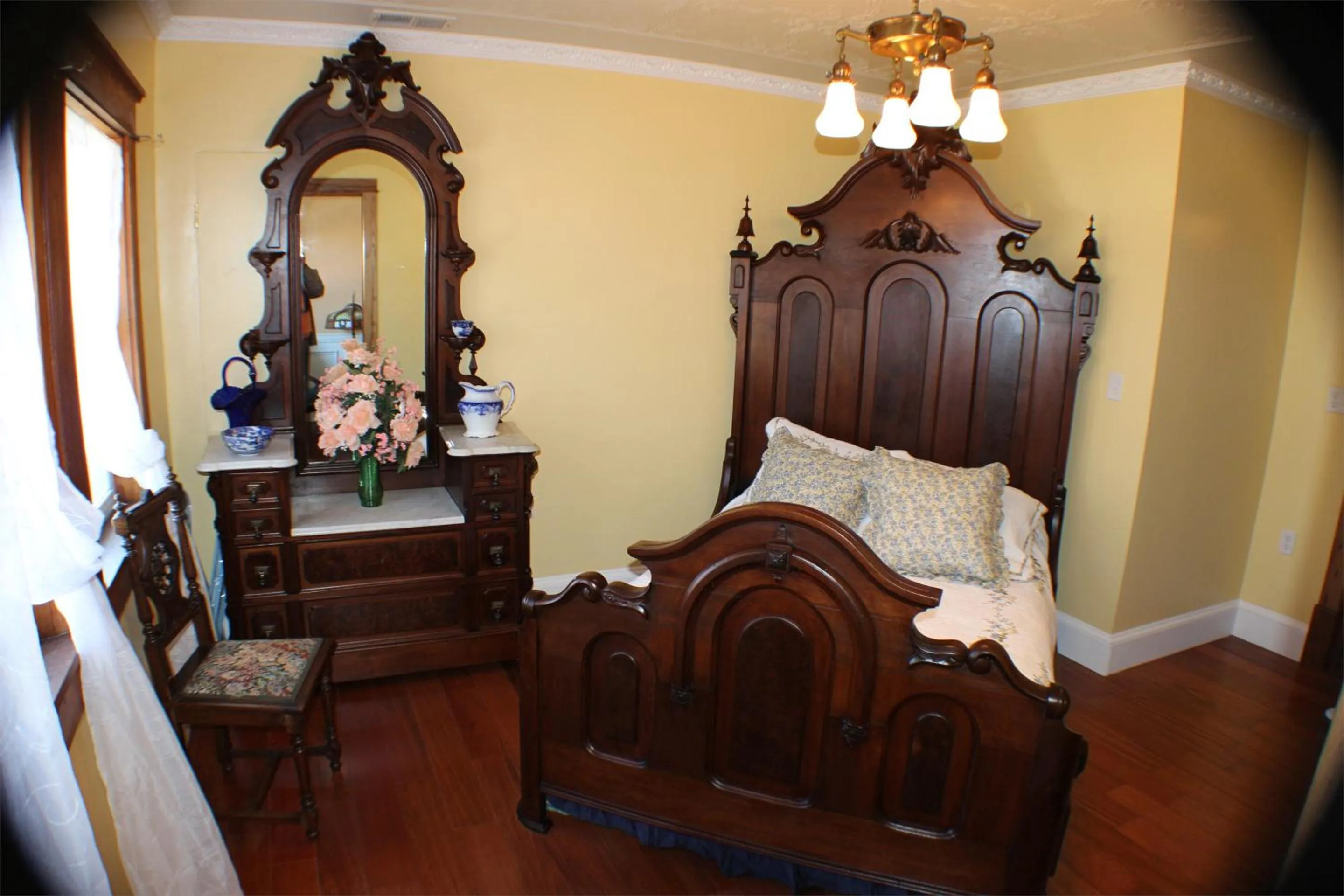Bedroom in Millsap-Baker Estate