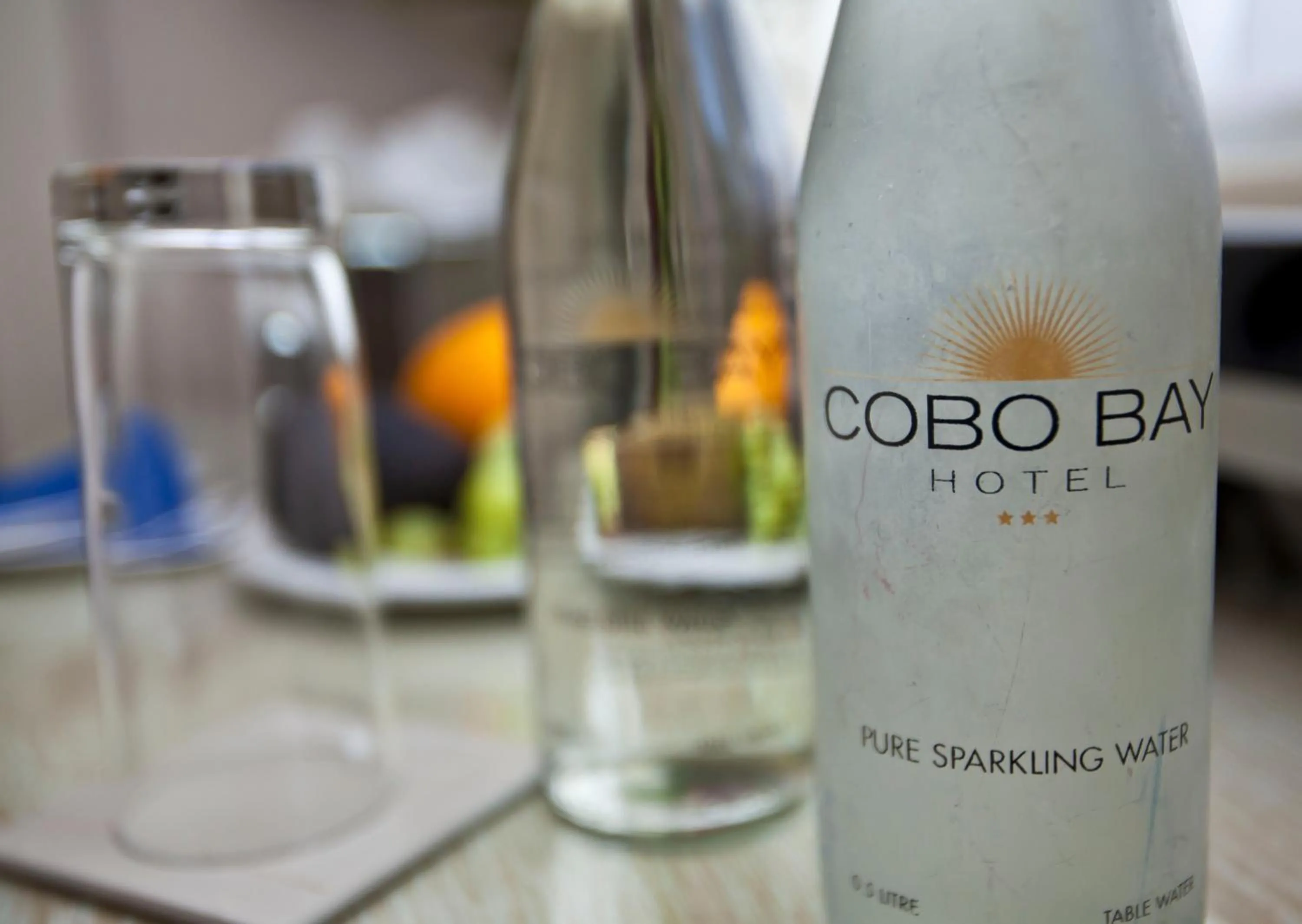 Decorative detail in Cobo Bay Hotel