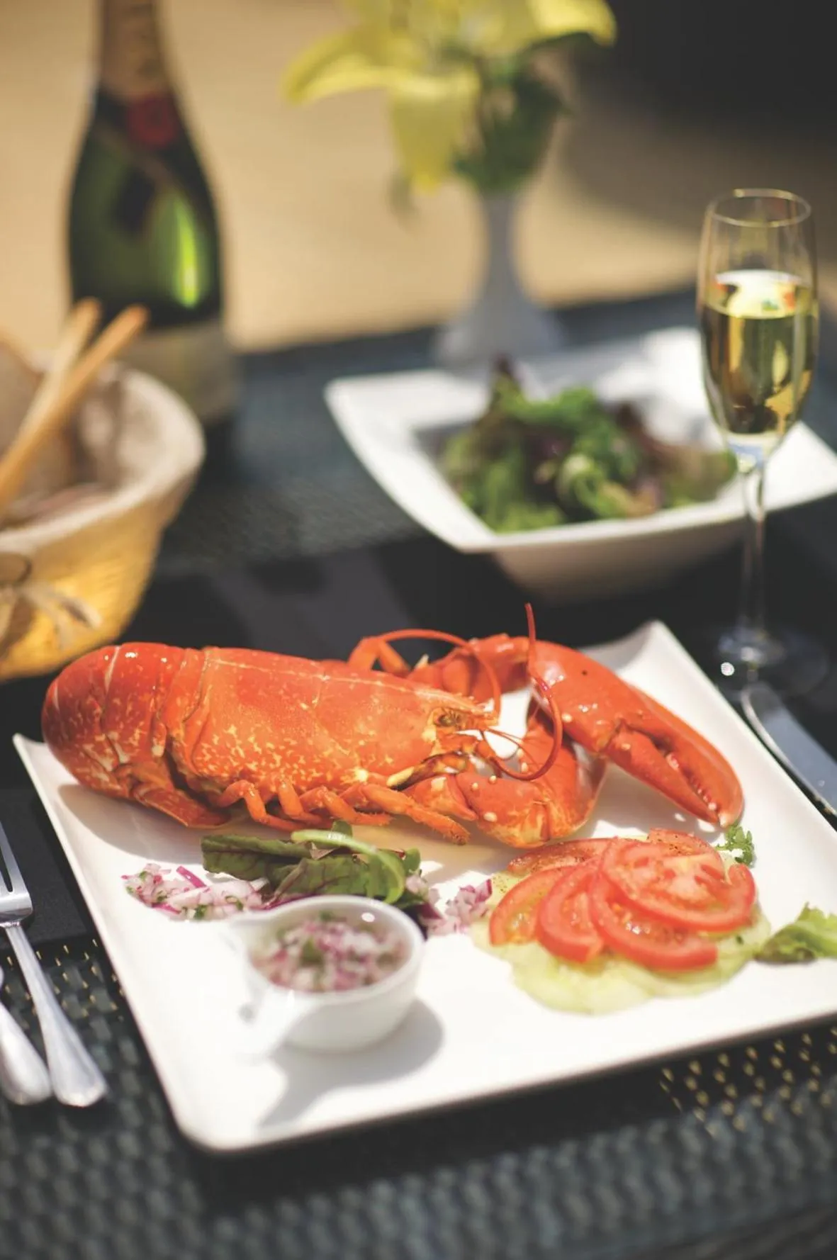 Food in Cobo Bay Hotel