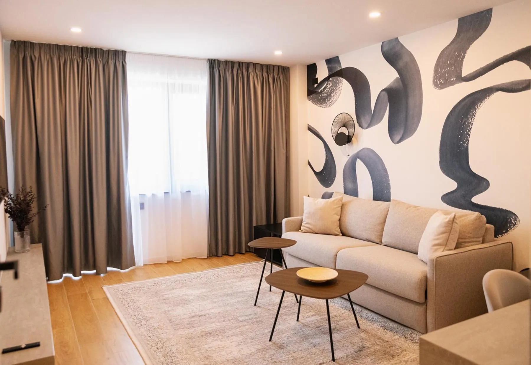 Living room in Electra Aparthotel